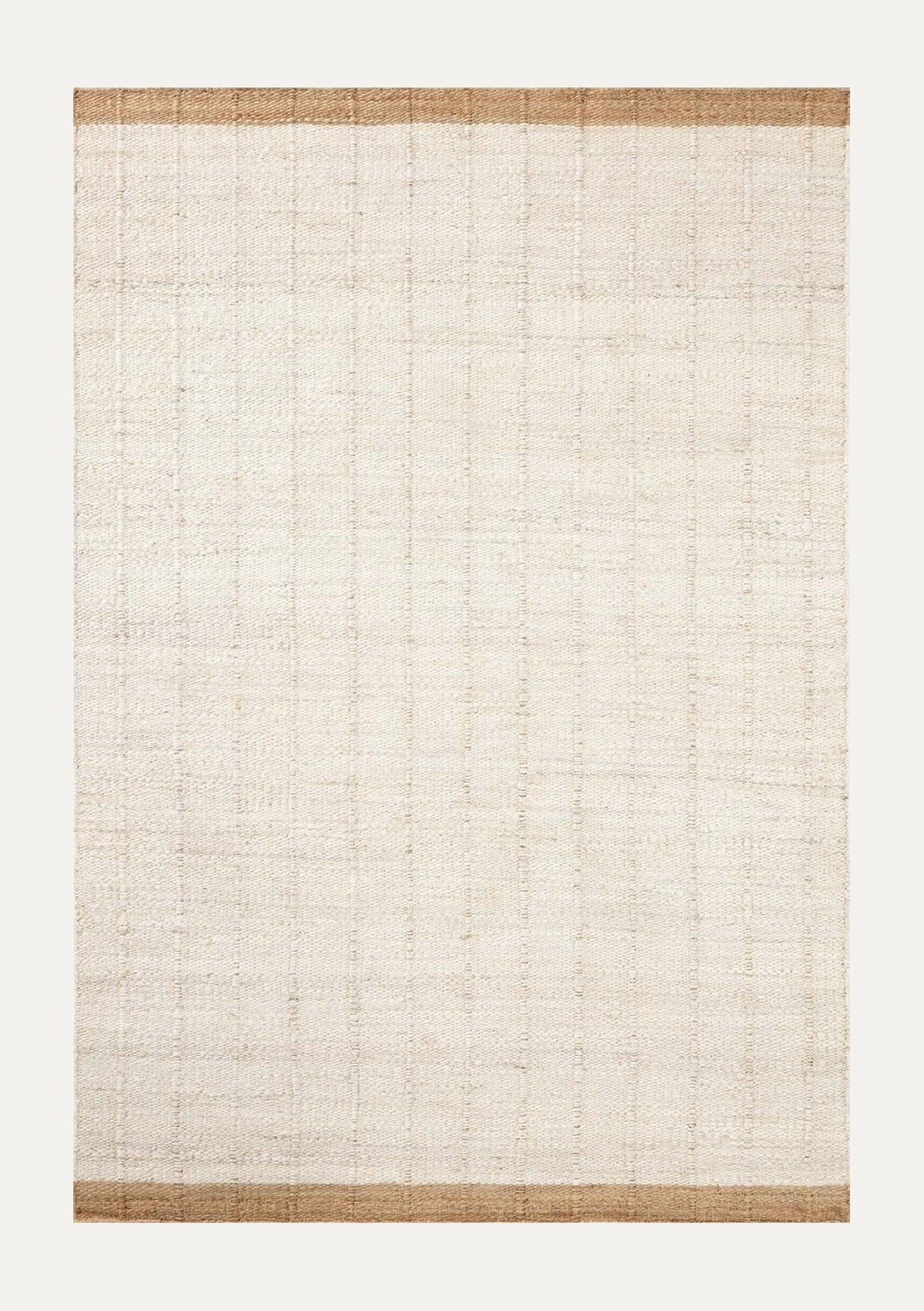 Laken Ivory/Natural Rug | Magnolia Home by Joanna Gaines × Loloi