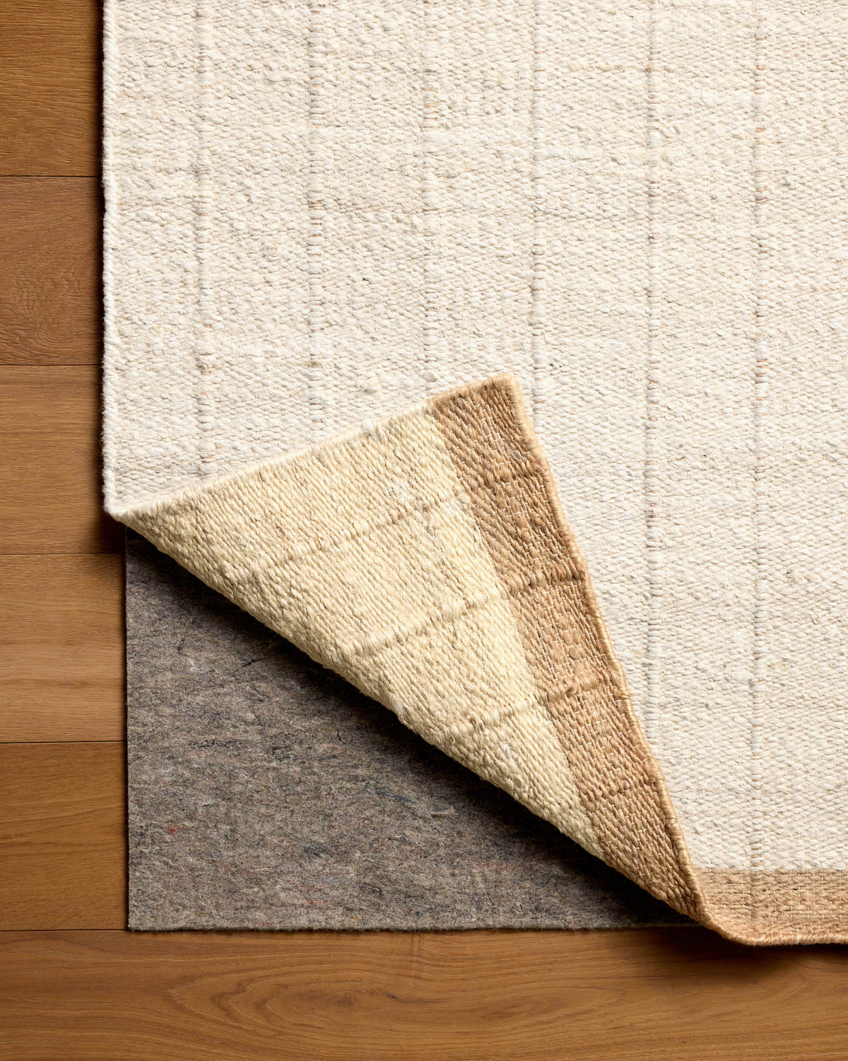 Laken Ivory/Natural Rug – detail