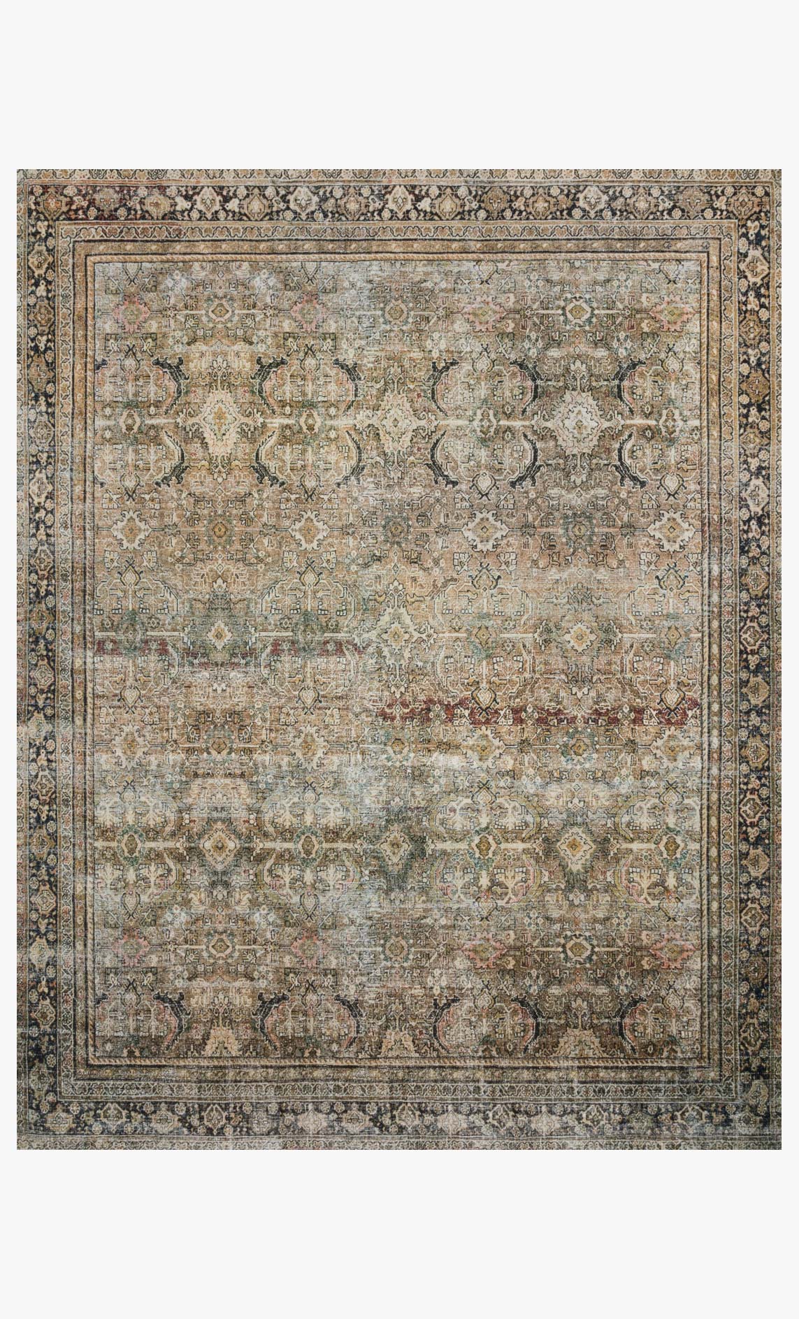 Layla Olive/Charcoal Rug
