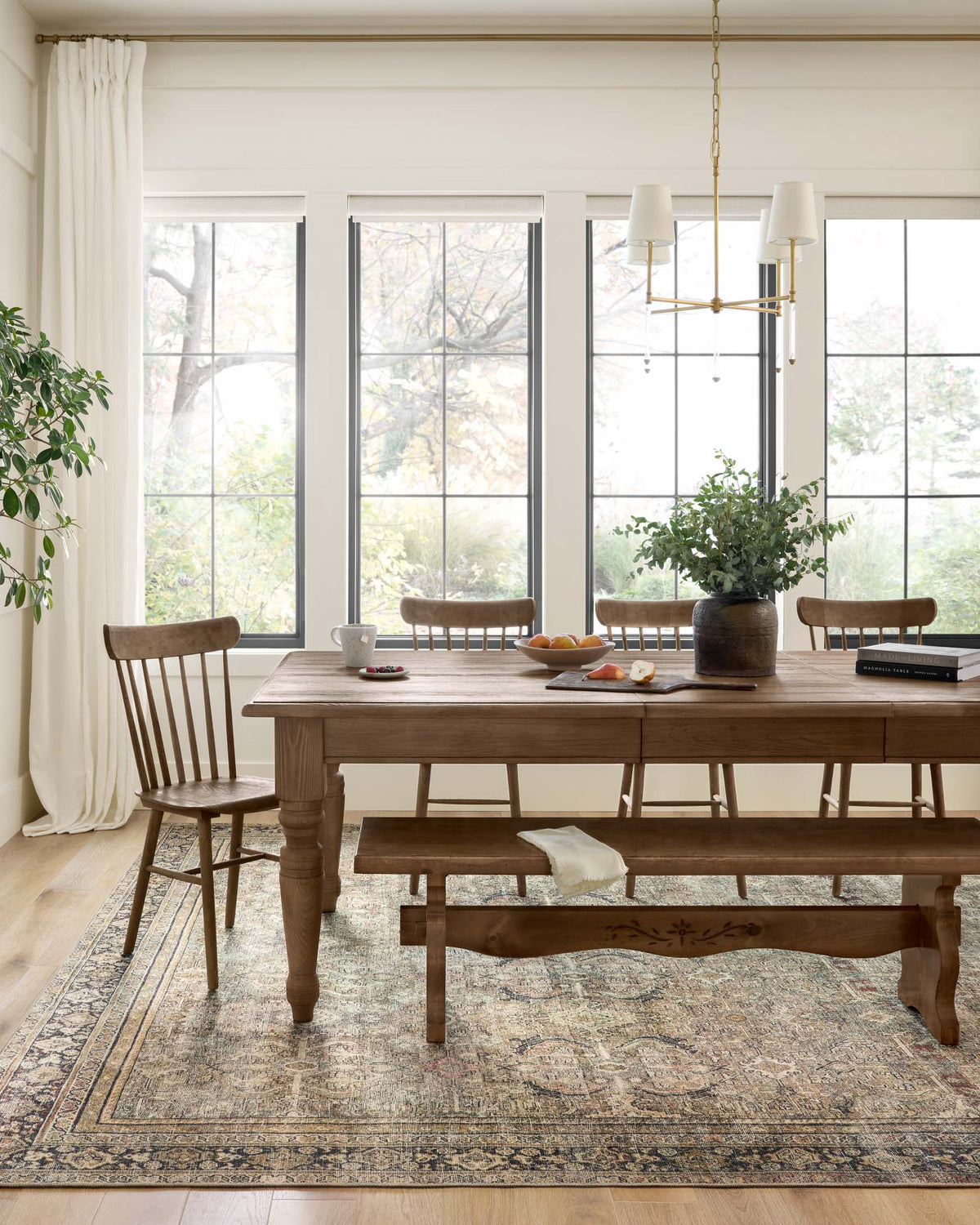 Layla Olive/Charcoal Rug – image 3