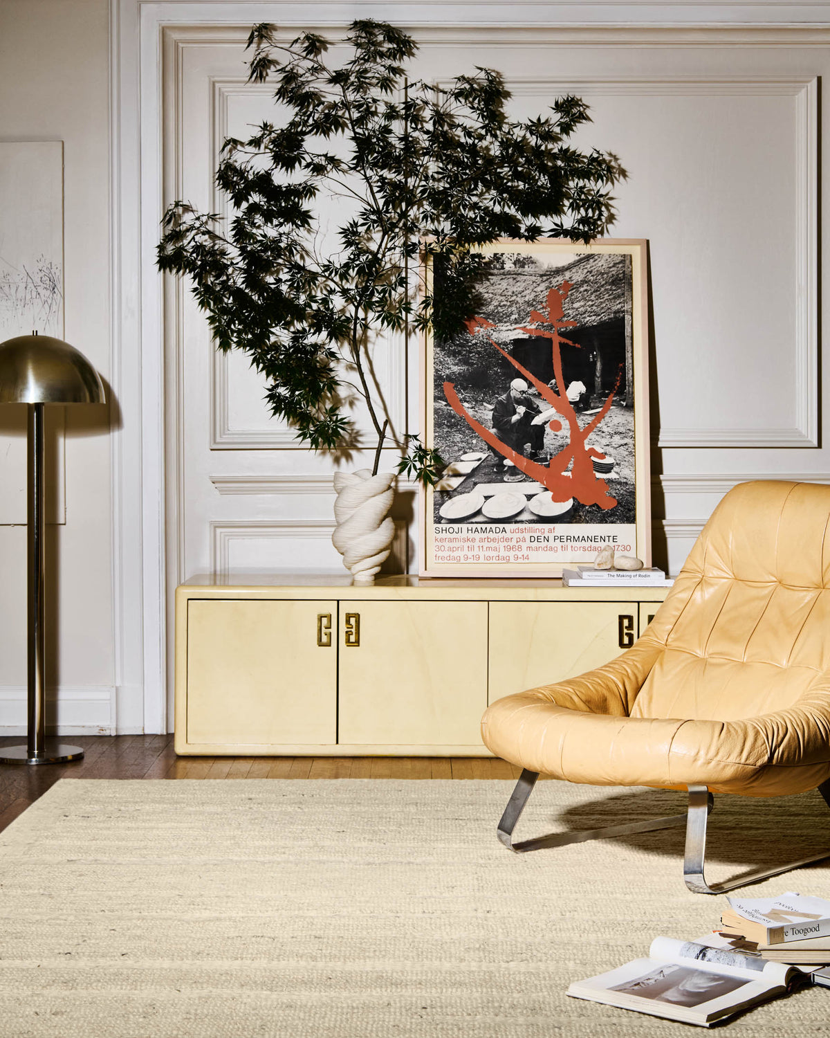 Lennox Bone Rug – room scene
