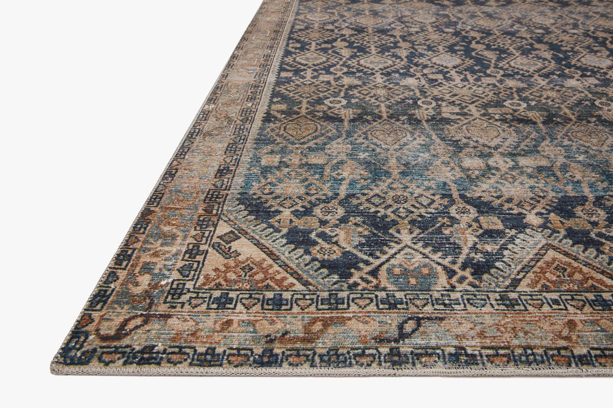 Lenna Indigo/Natural Rug – detail