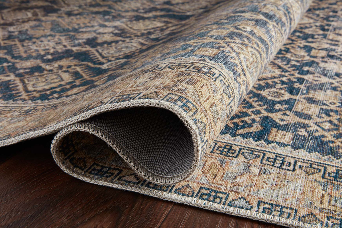 Lenna Indigo/Natural Rug – detail