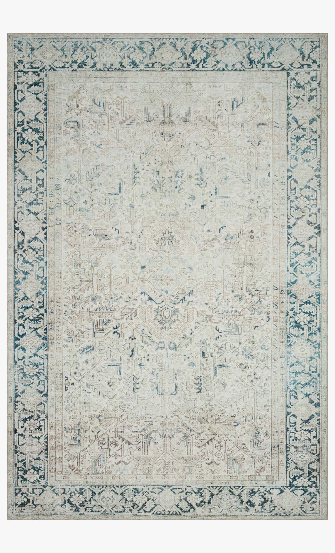 Lenna Natural/Denim Rug