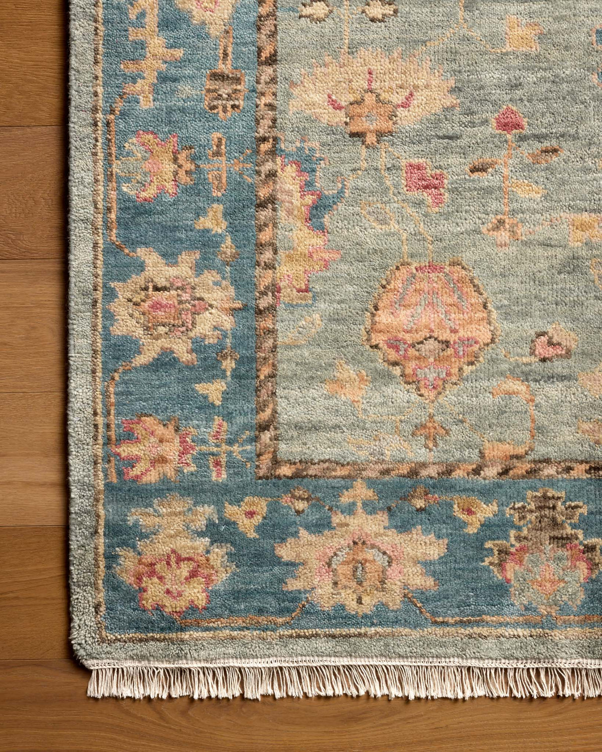Lucille Blue/Multi Rug – detail
