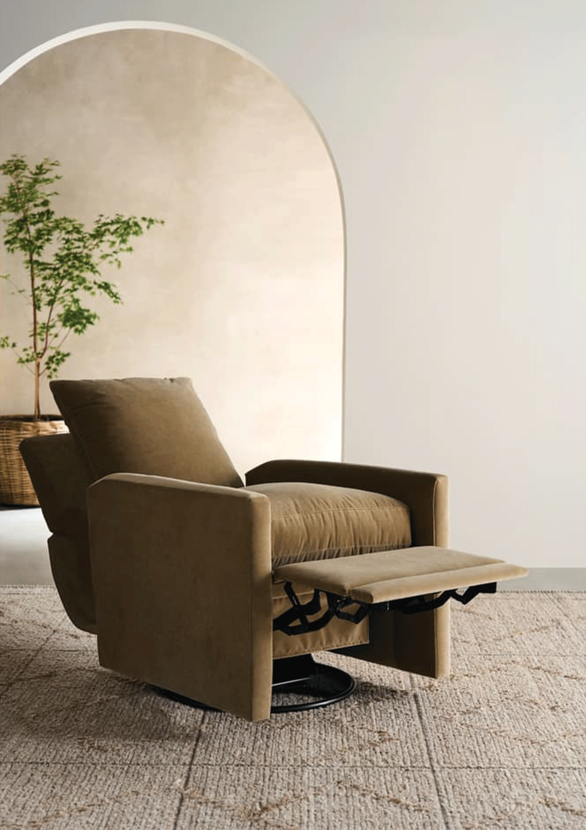 Quinn Swivel Recliner