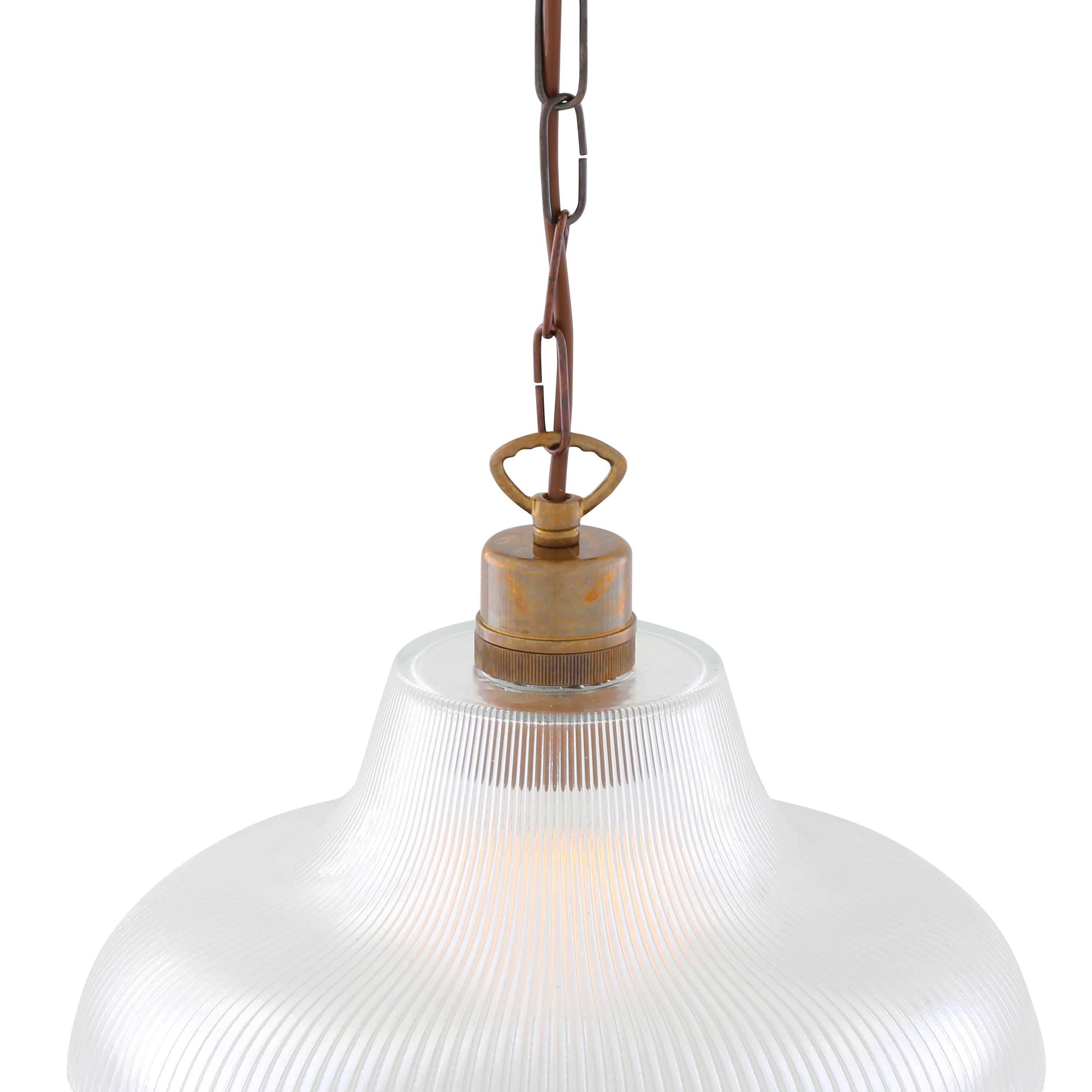 London Prismatic Railway Glass Pendant Light