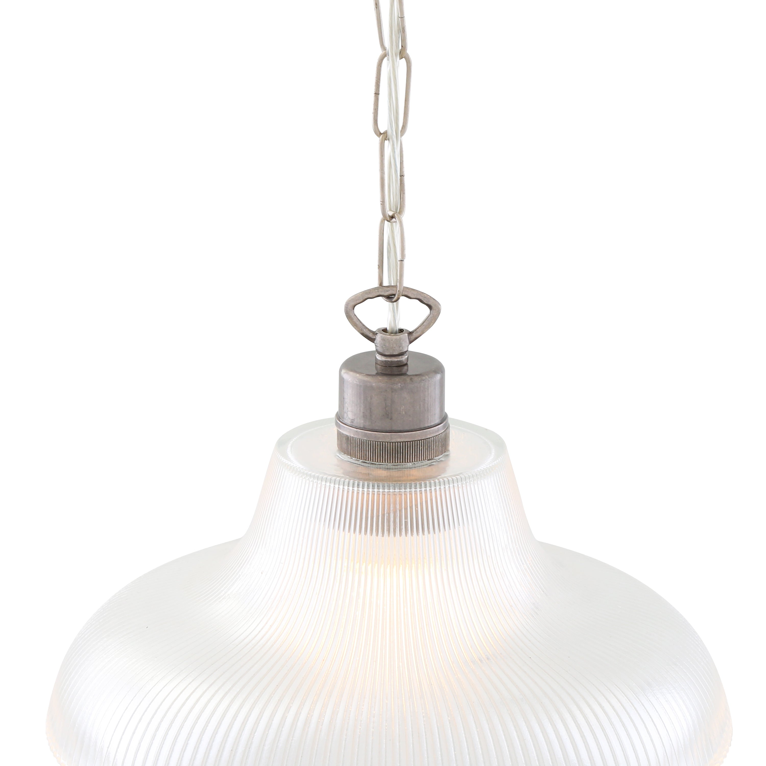 London Prismatic Railway Glass Pendant Light