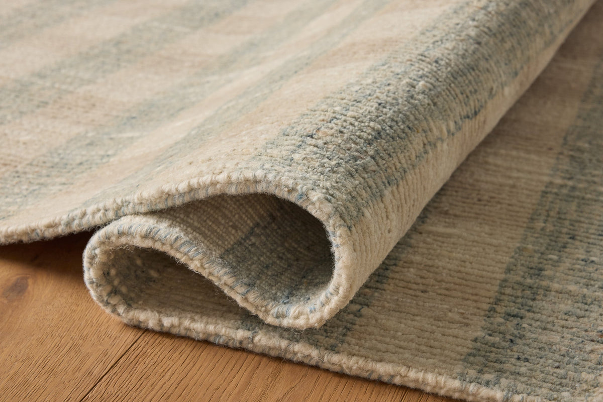 Merritt Ivory/Sky Rug – detail