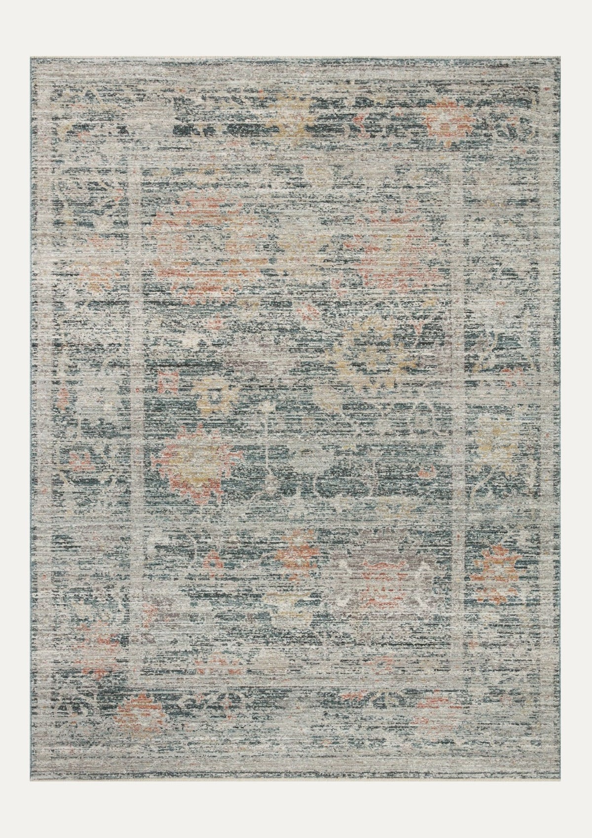 Millie Blue/Multi Rug | Magnolia Home by Joanna Gaines × Loloi