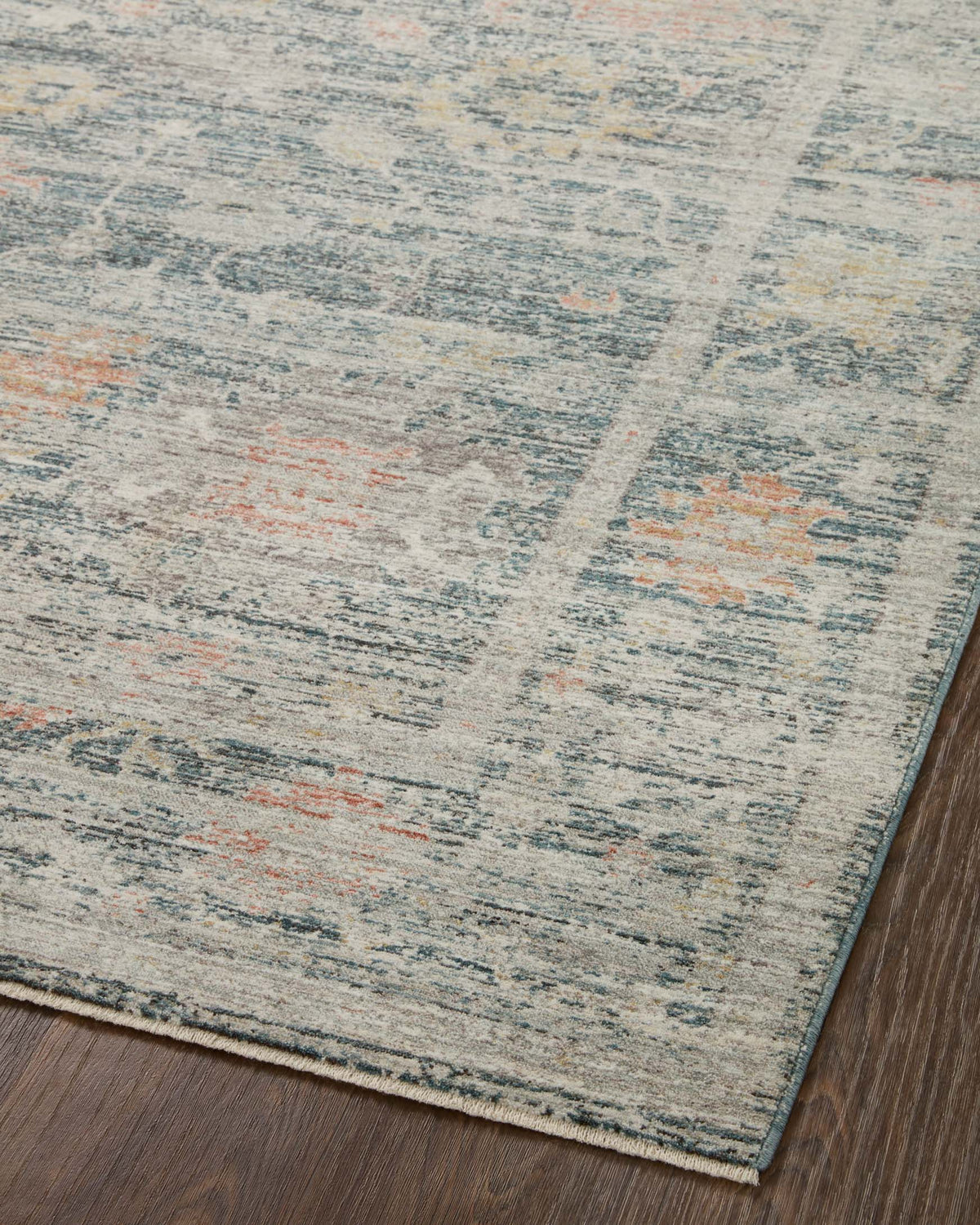 Millie Blue/Multi Rug – detail