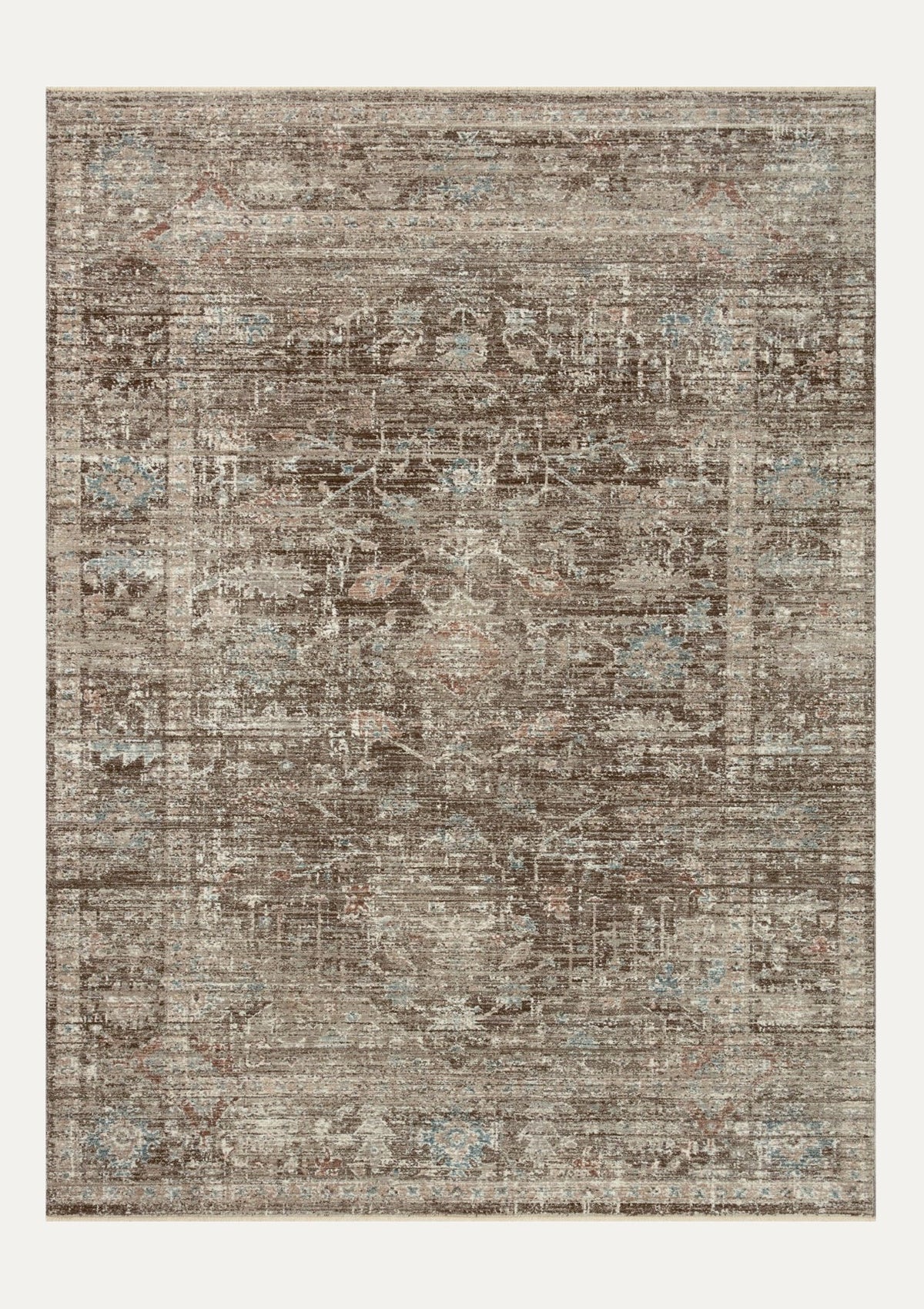 Millie Charcoal/Dove Rug | Magnolia Home by Joanna Gaines × Loloi