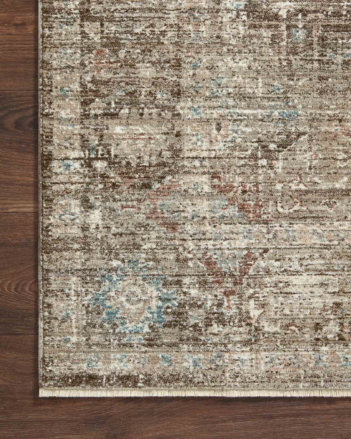 Millie Charcoal/Dove Rug – detail