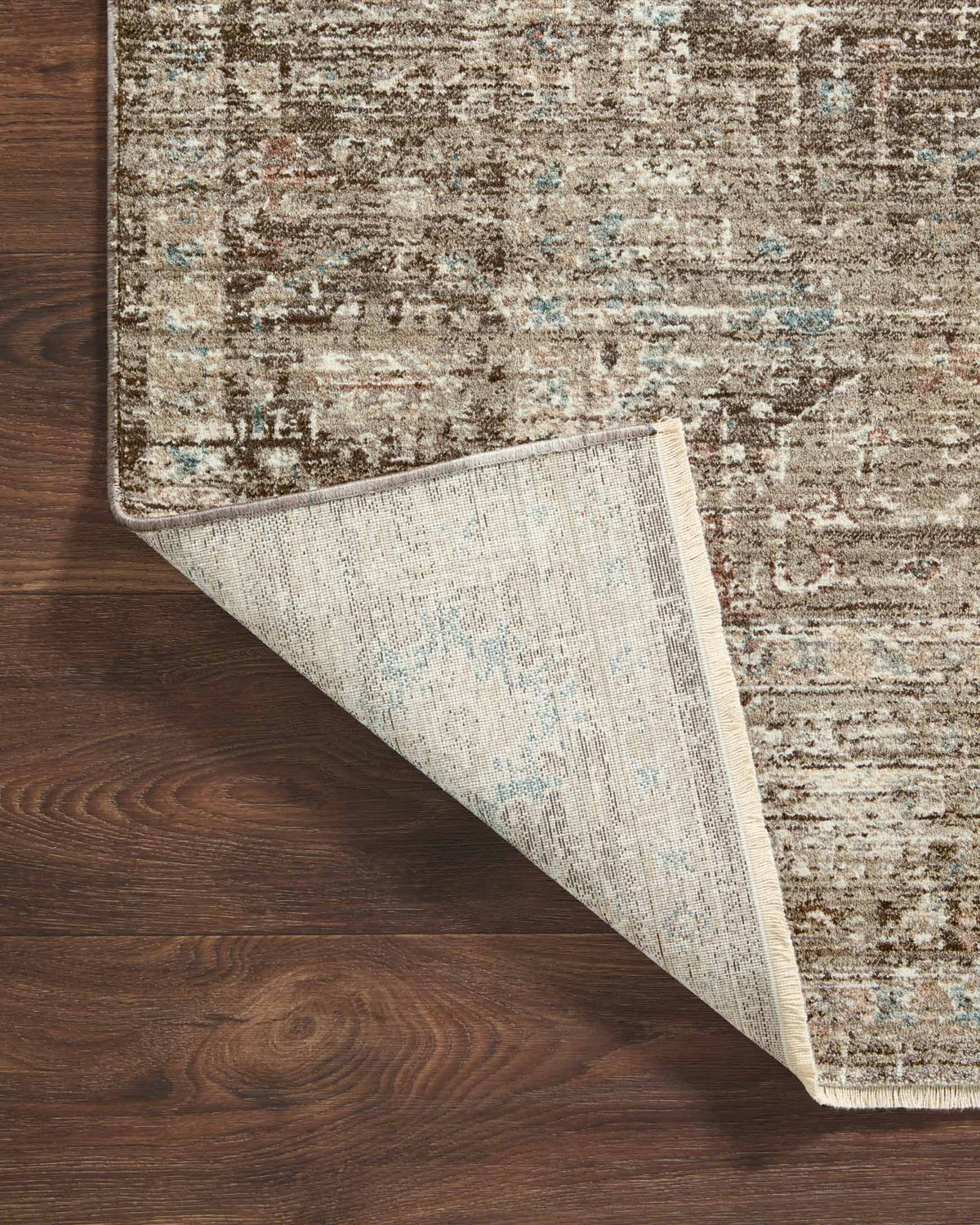 Millie Charcoal/Dove Rug – detail
