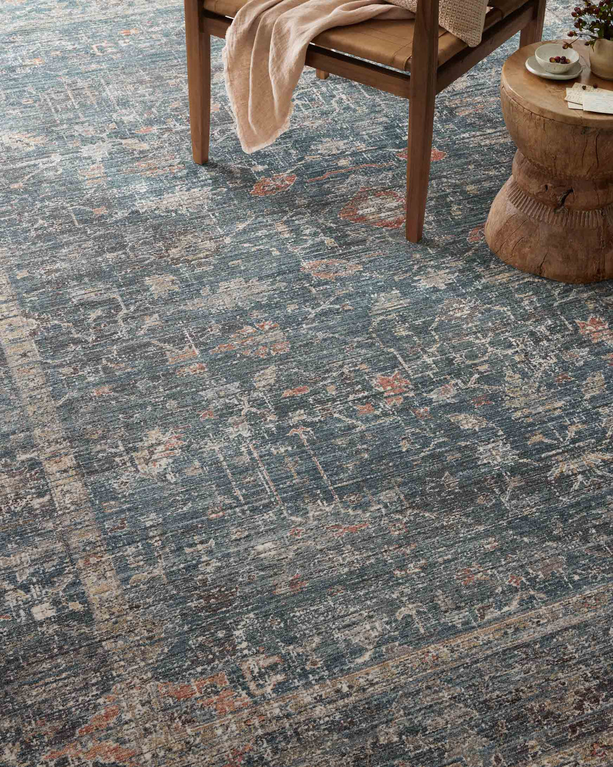 Millie Denim/Multi Rug – detail