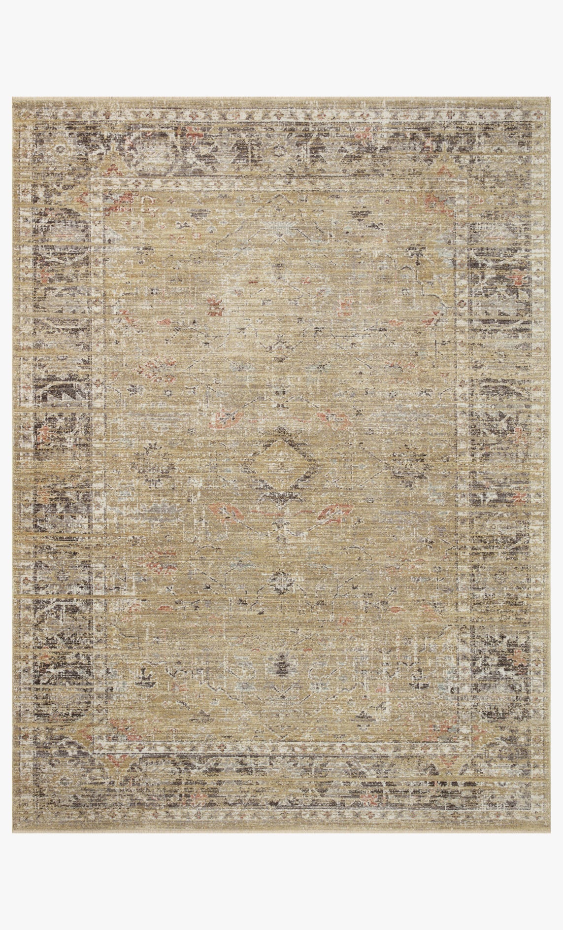 Millie Gold/Charcoal Rug