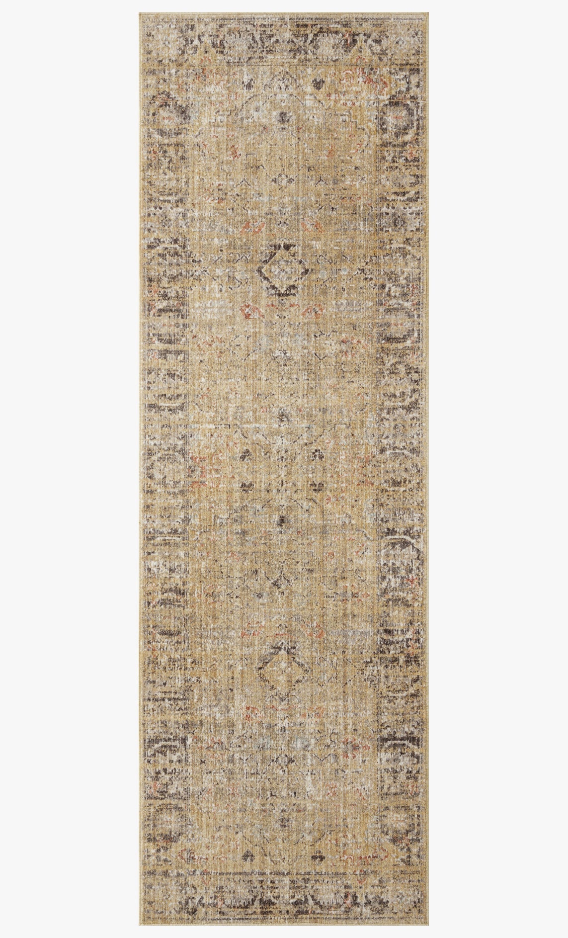 Millie Gold/Charcoal Rug – alternate view