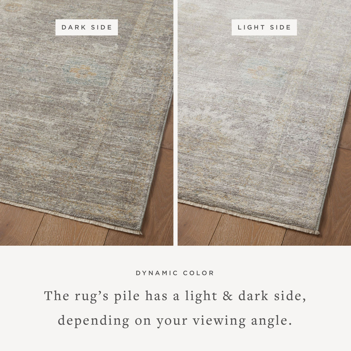 Millie Stone/Natural Rug – detail