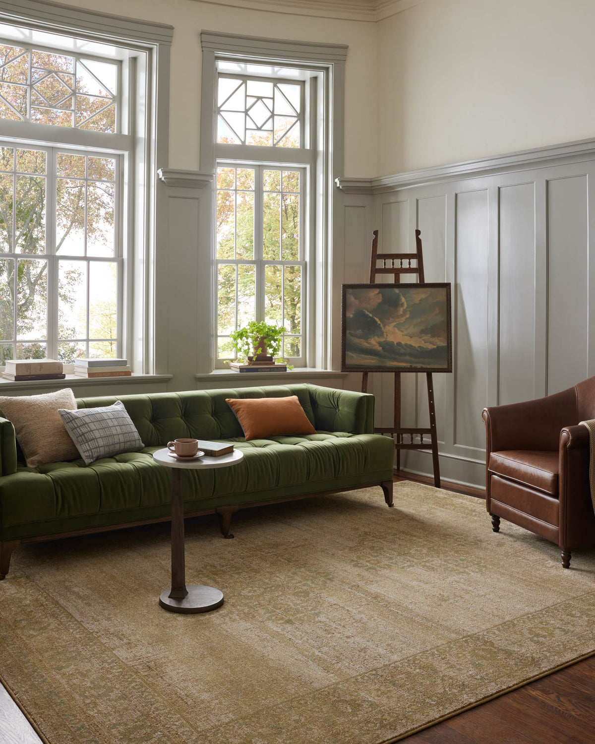 Mona Antique/Spa Rug – room scene