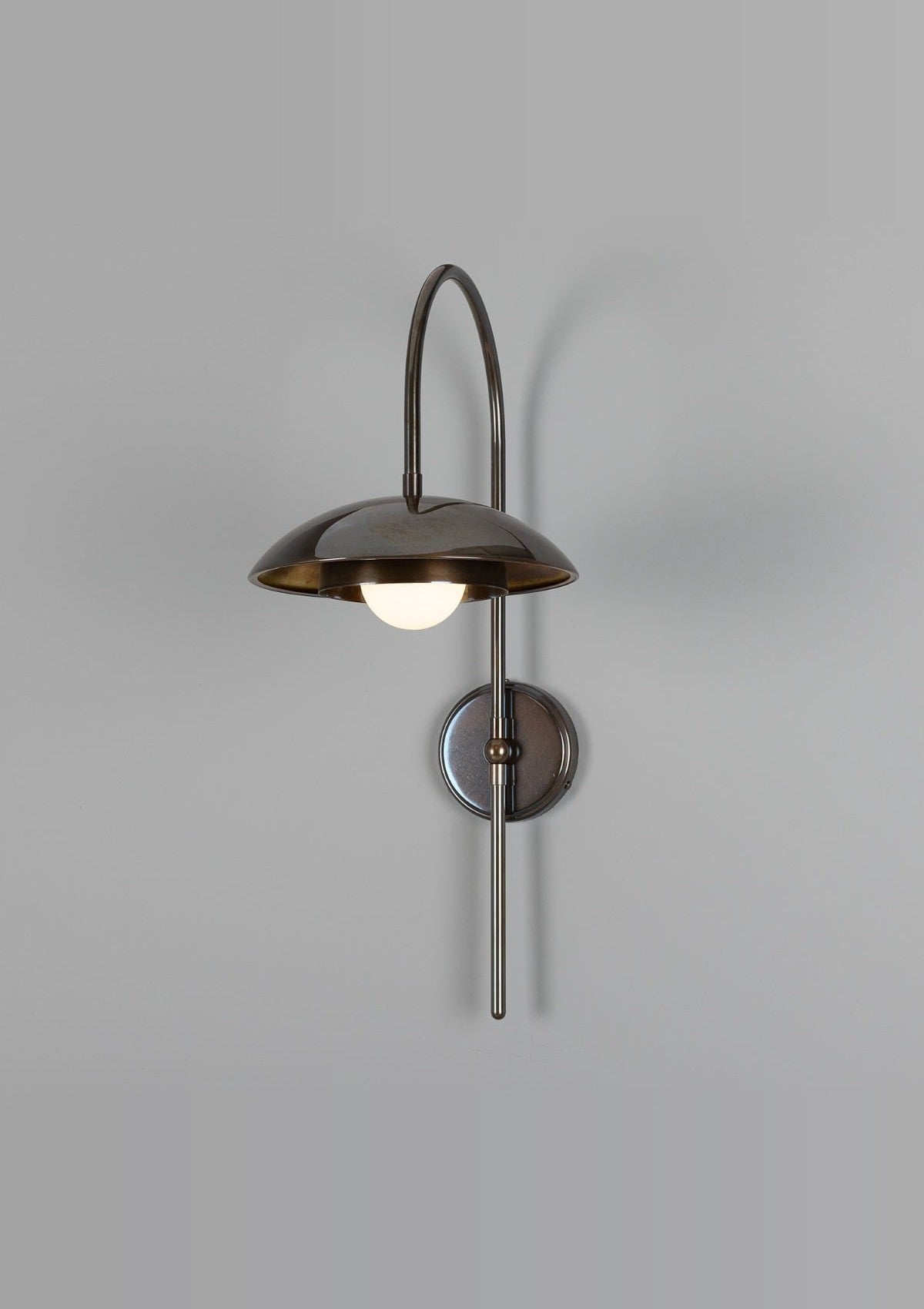 Marrakesh Art Deco Arc Wall Sconce – Antique Brass