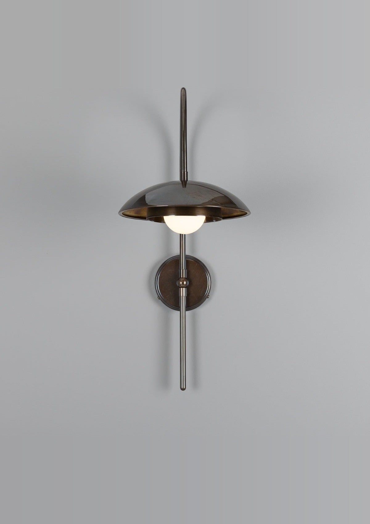 Marrakesh Art Deco Arc Wall Sconce – Antique Brass