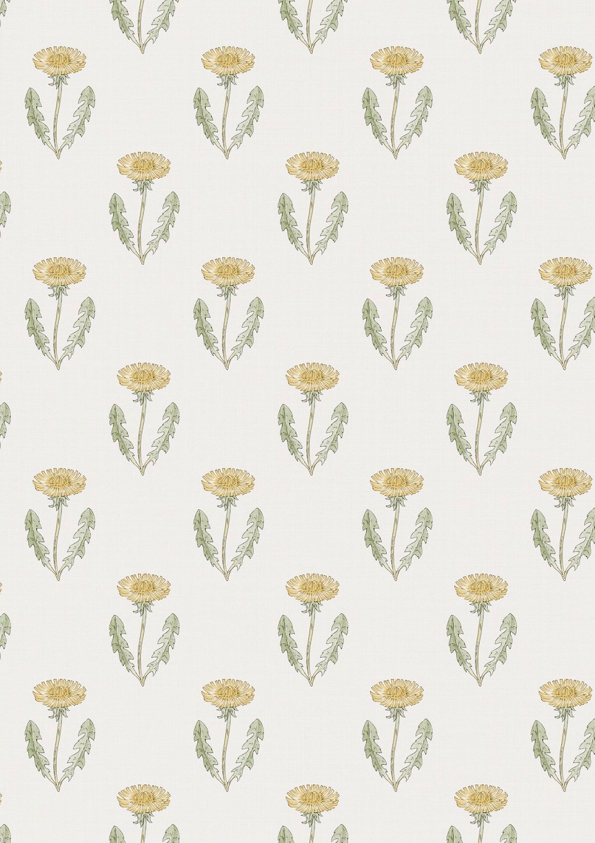 Maskrosen Wallpaper in Spring Green