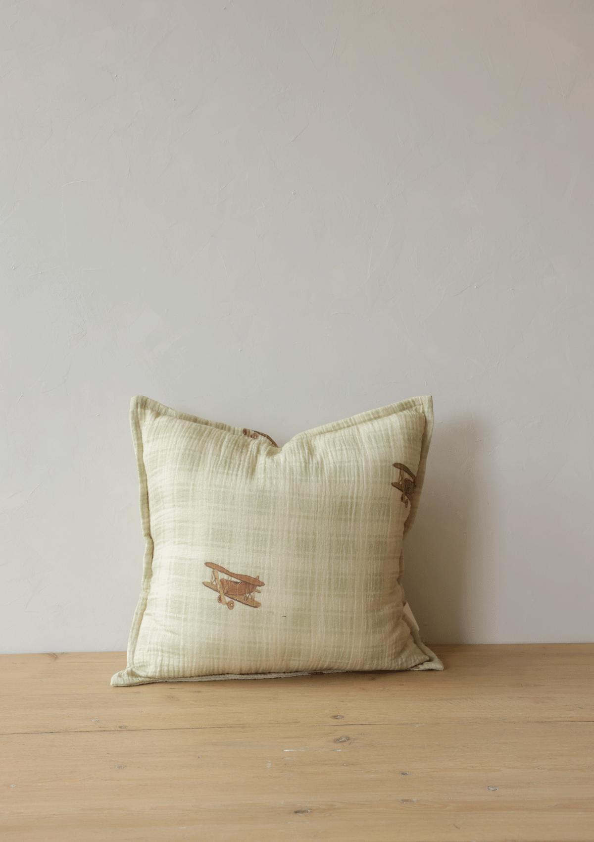 Milo Muslin Pillow Cover