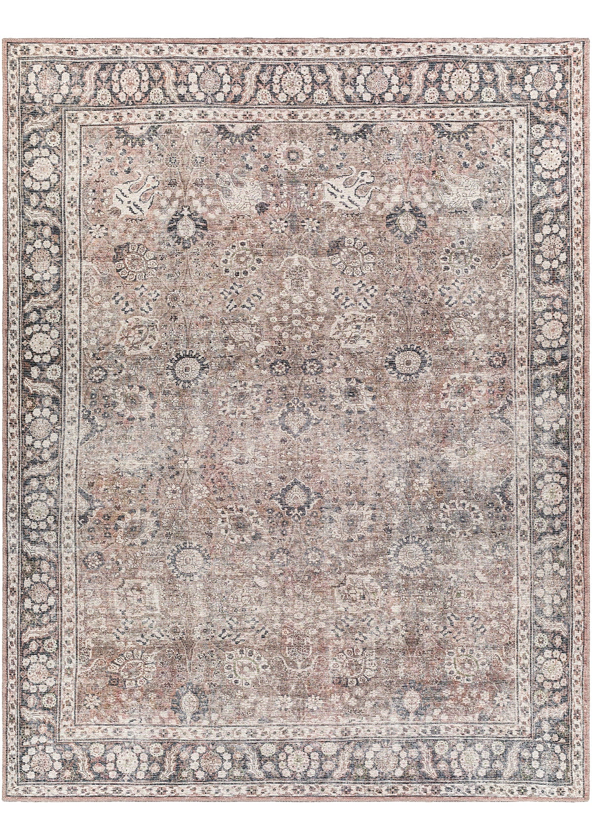 Monet Machine Washable Rug