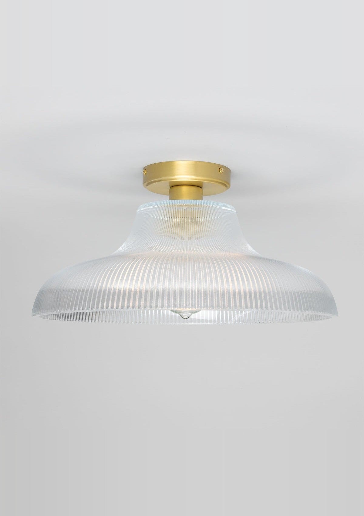 Mono Vintage Railway Ceiling Light – Satin Brass