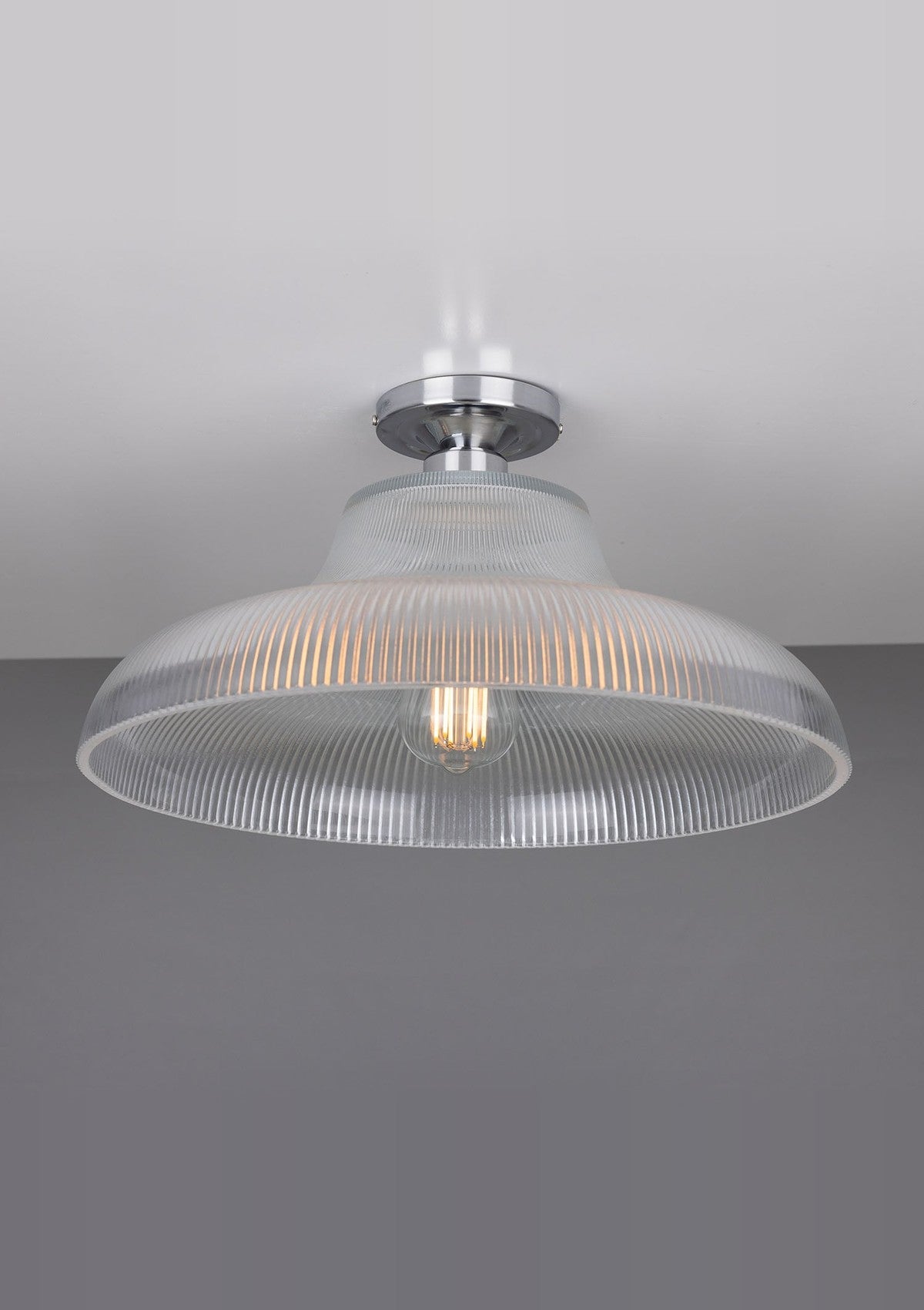 Mono Vintage Railway Ceiling Light – Polished Chrome