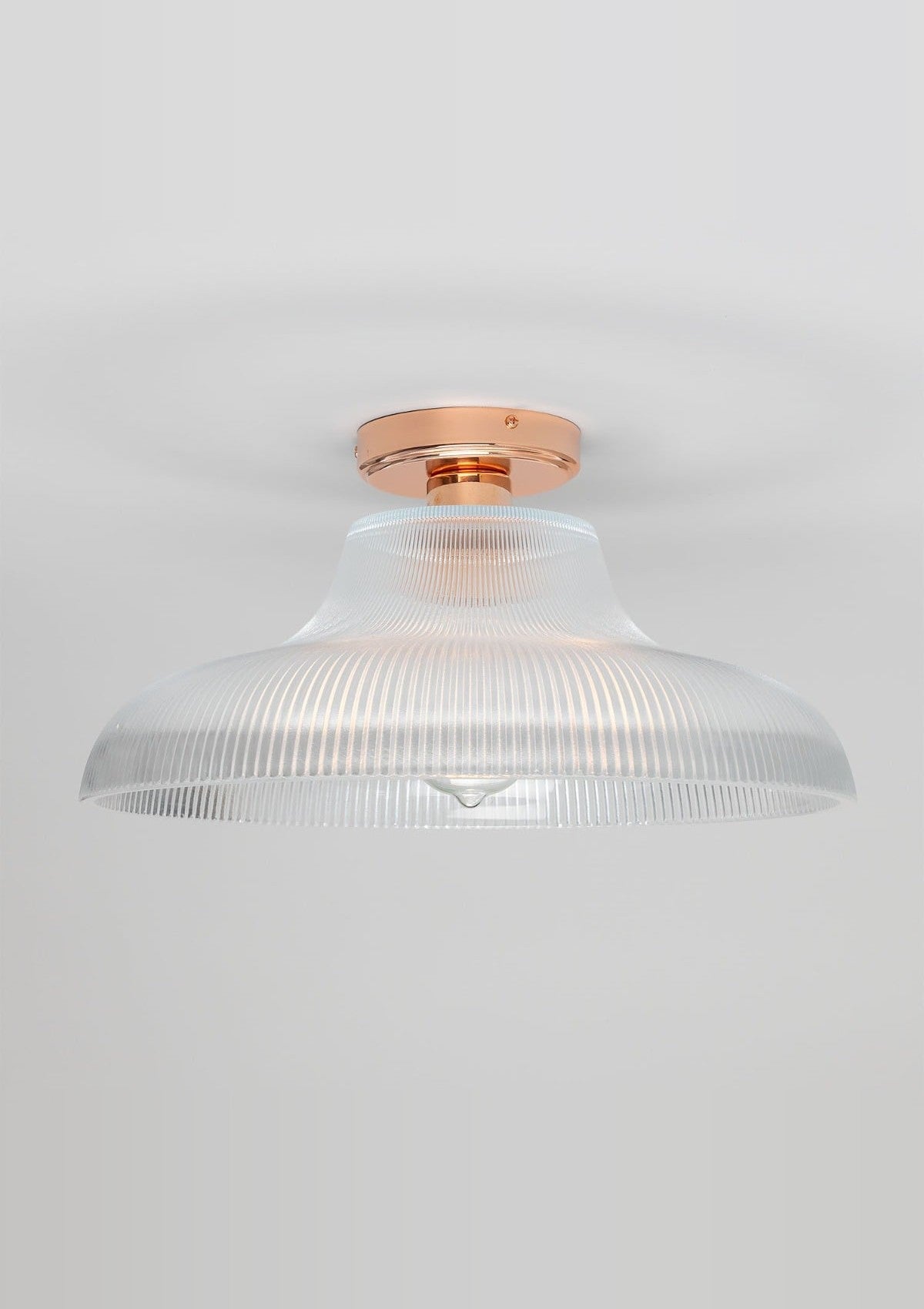 Mono Vintage Railway Ceiling Light – Polished Copper