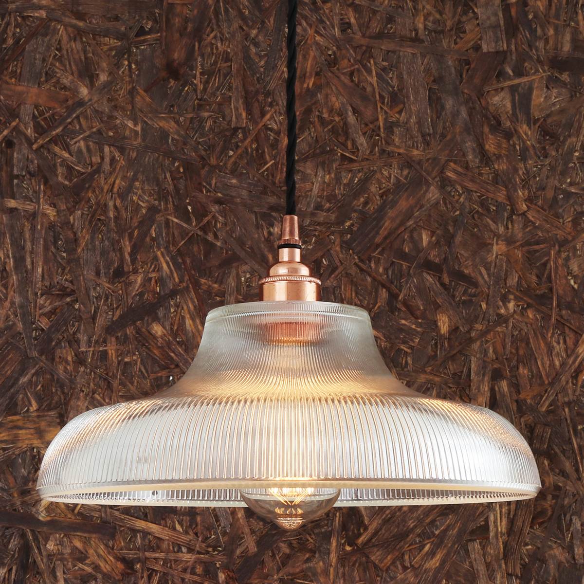 Mono Vintage Railway Pendant Light 11.75" – Polished Copper