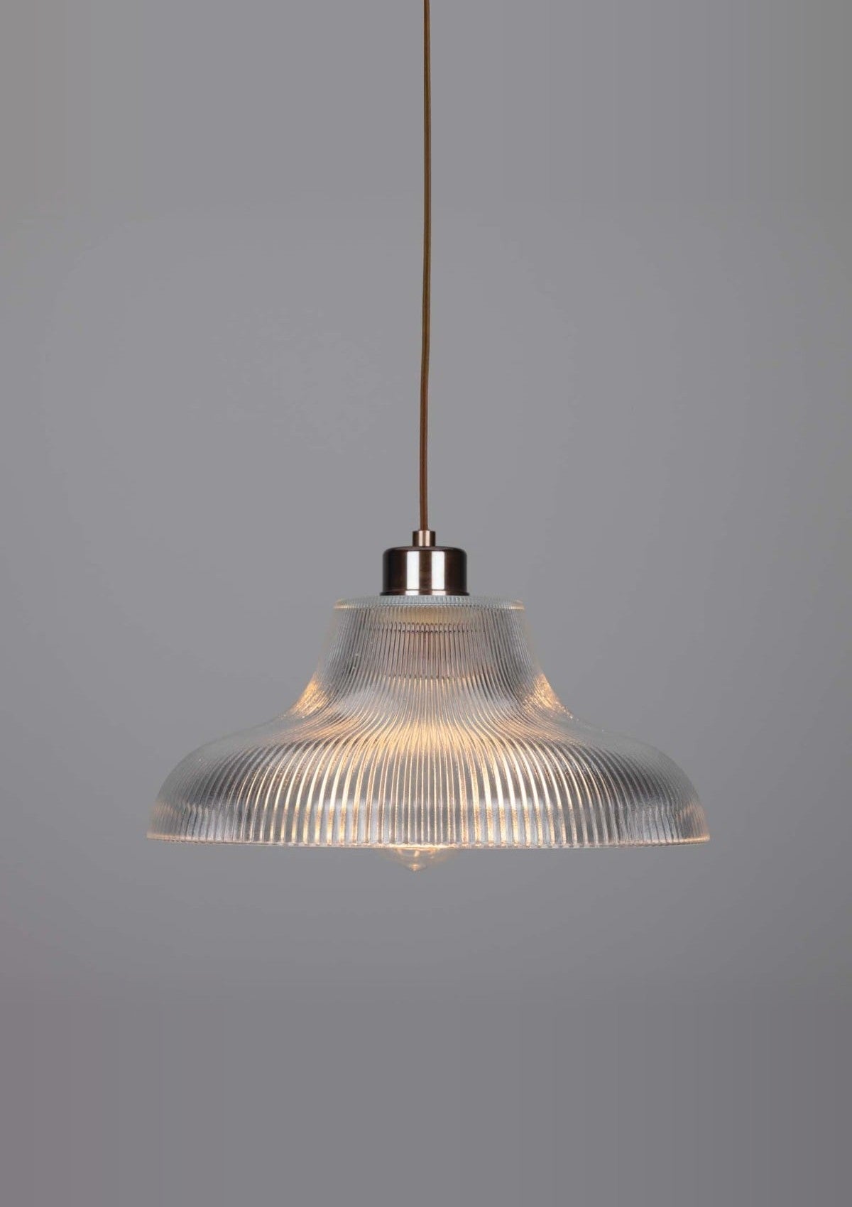 Mono Vintage Railway Pendant Light 11.75" – Antique Brass