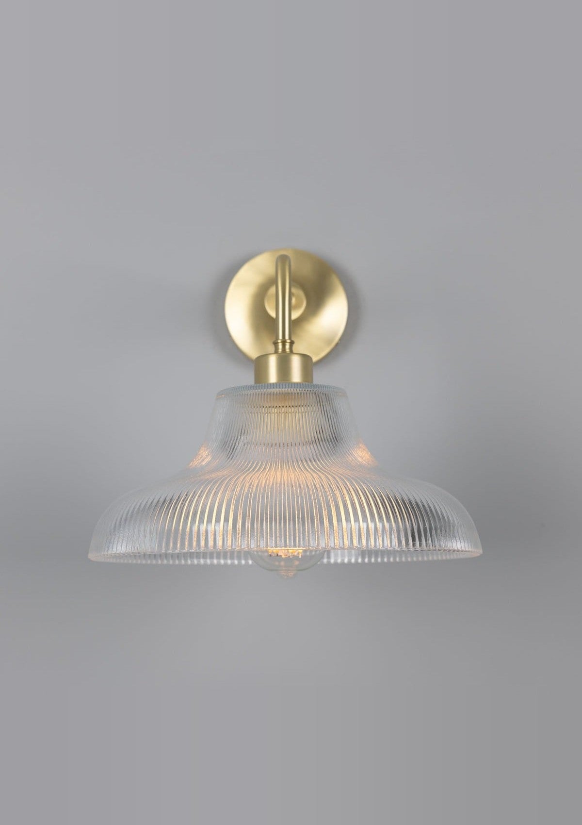 Mono Vintage Railway Wall Sconce – Satin Brass