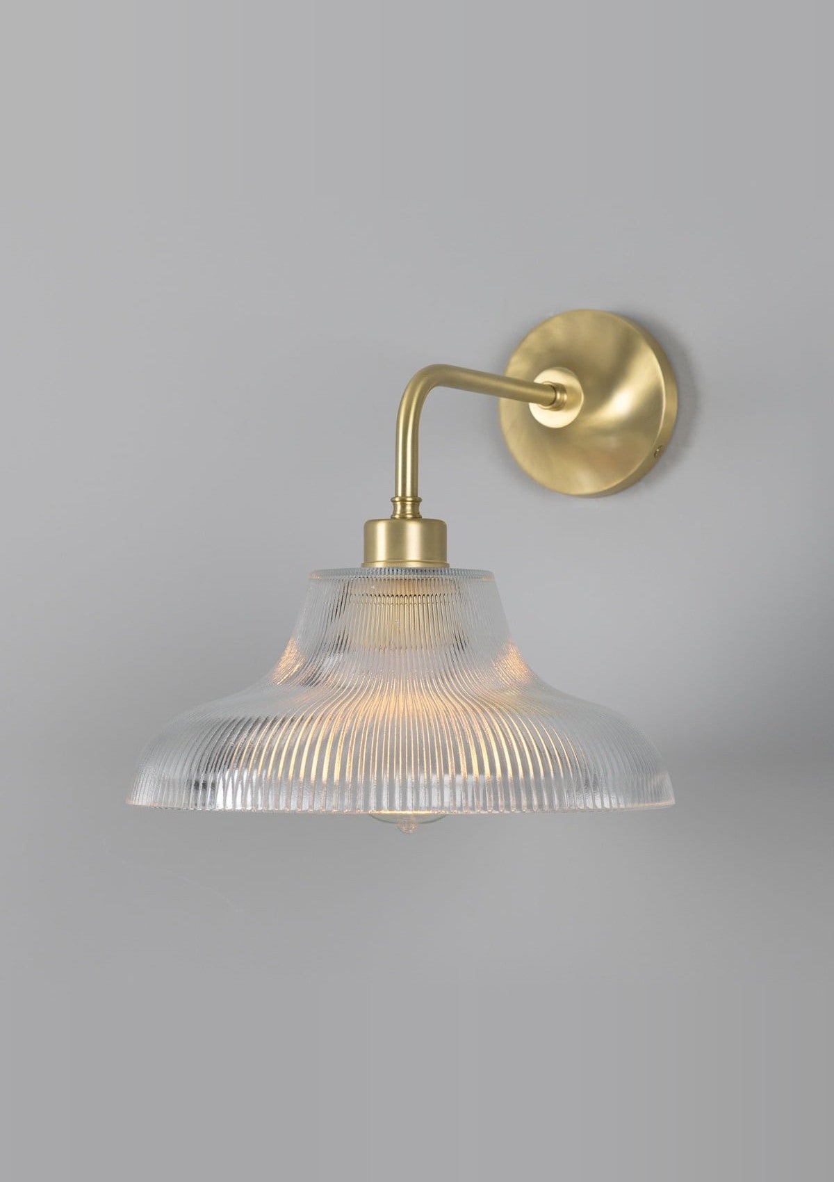 Mono Vintage Railway Wall Sconce – Satin Brass