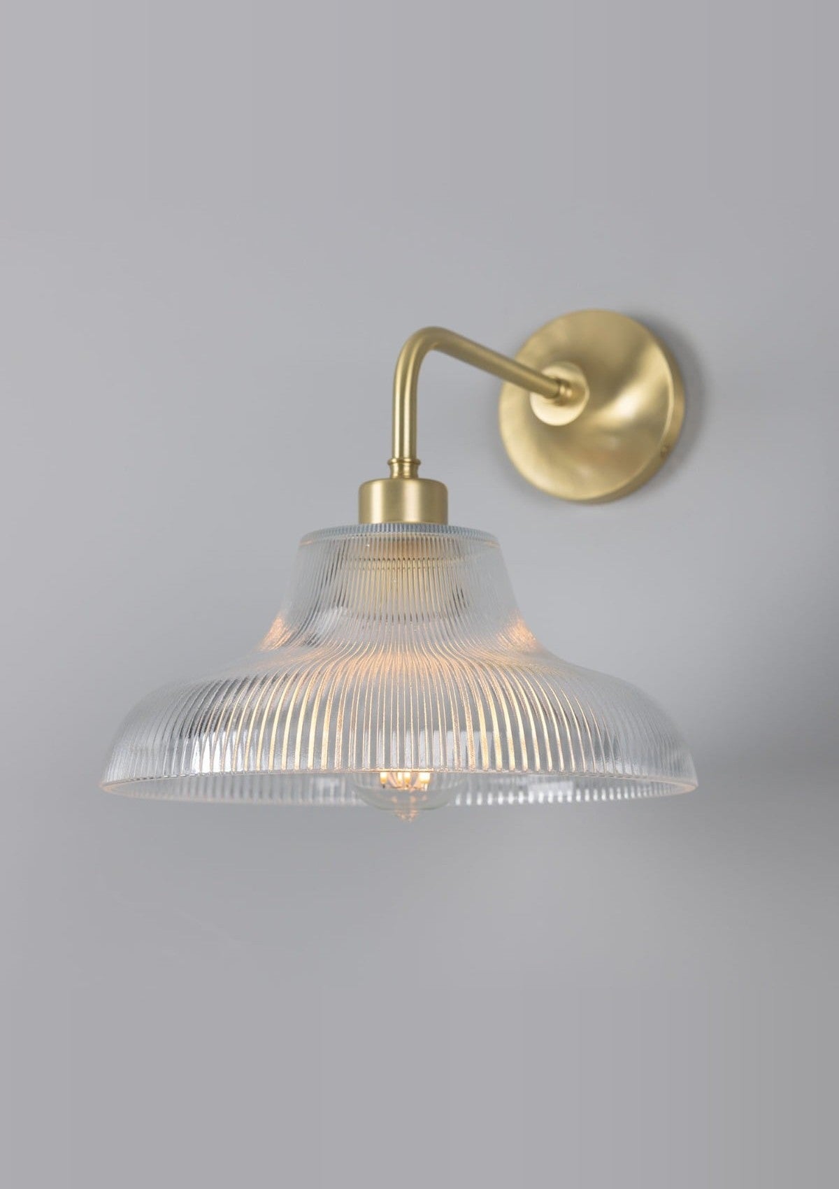 Mono Vintage Railway Wall Sconce – Satin Brass
