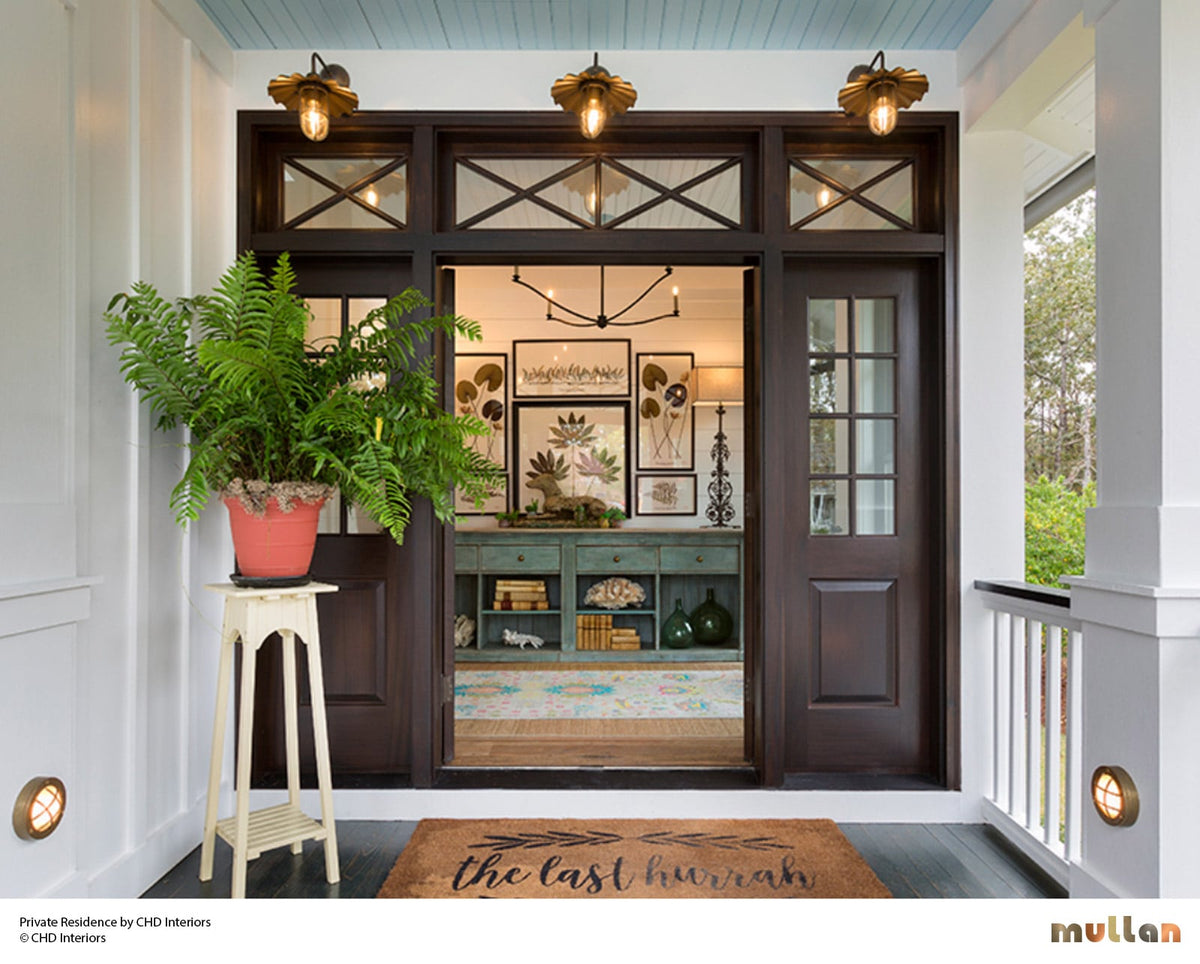 Muara Bulkhead Outdoor Wall Sconce