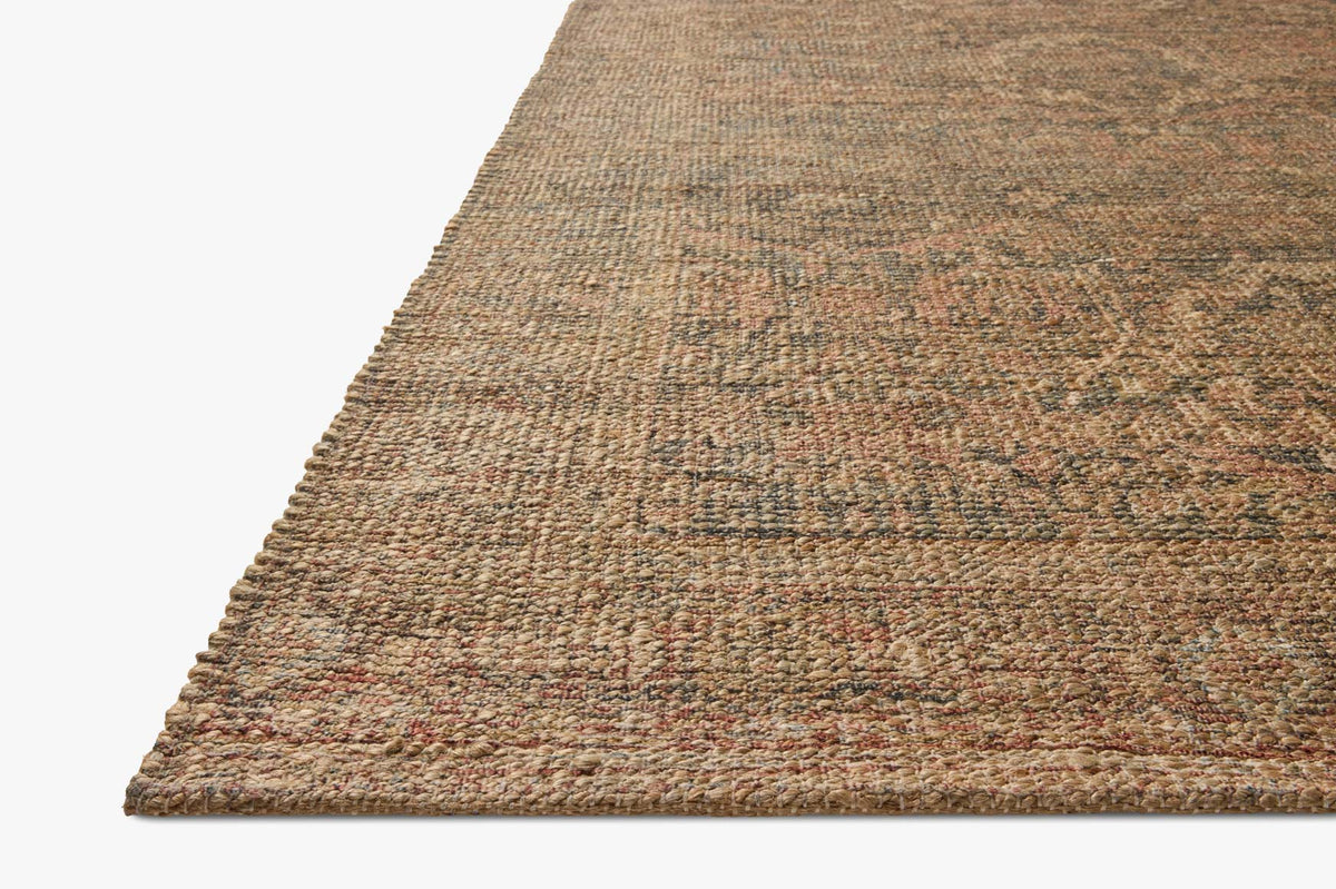 Oakley Midnight/Bark Rug – corner detail