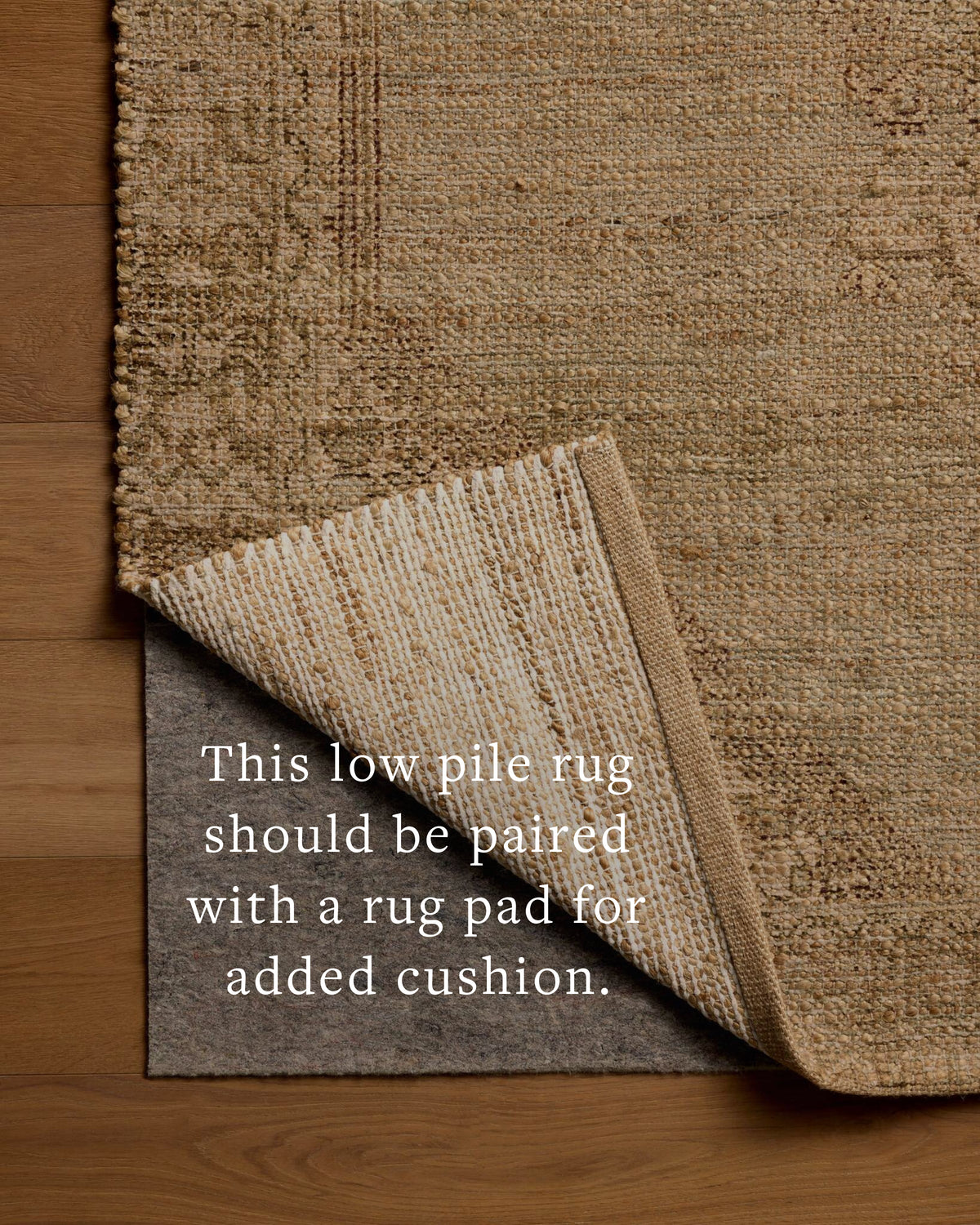 Oakley Sage/Wheat Rug – detail
