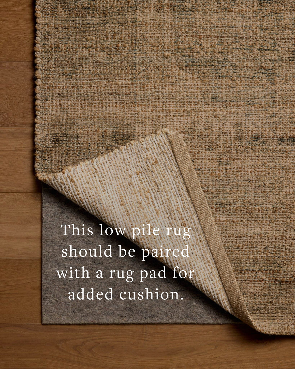 Oakley Ocean/Natural Rug – detail