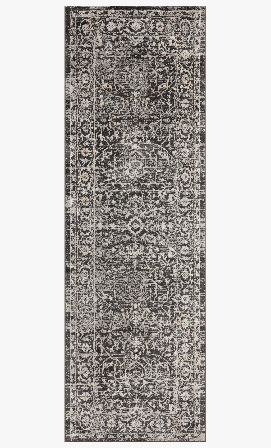 Odette Charcoal/Silver Rug – detail