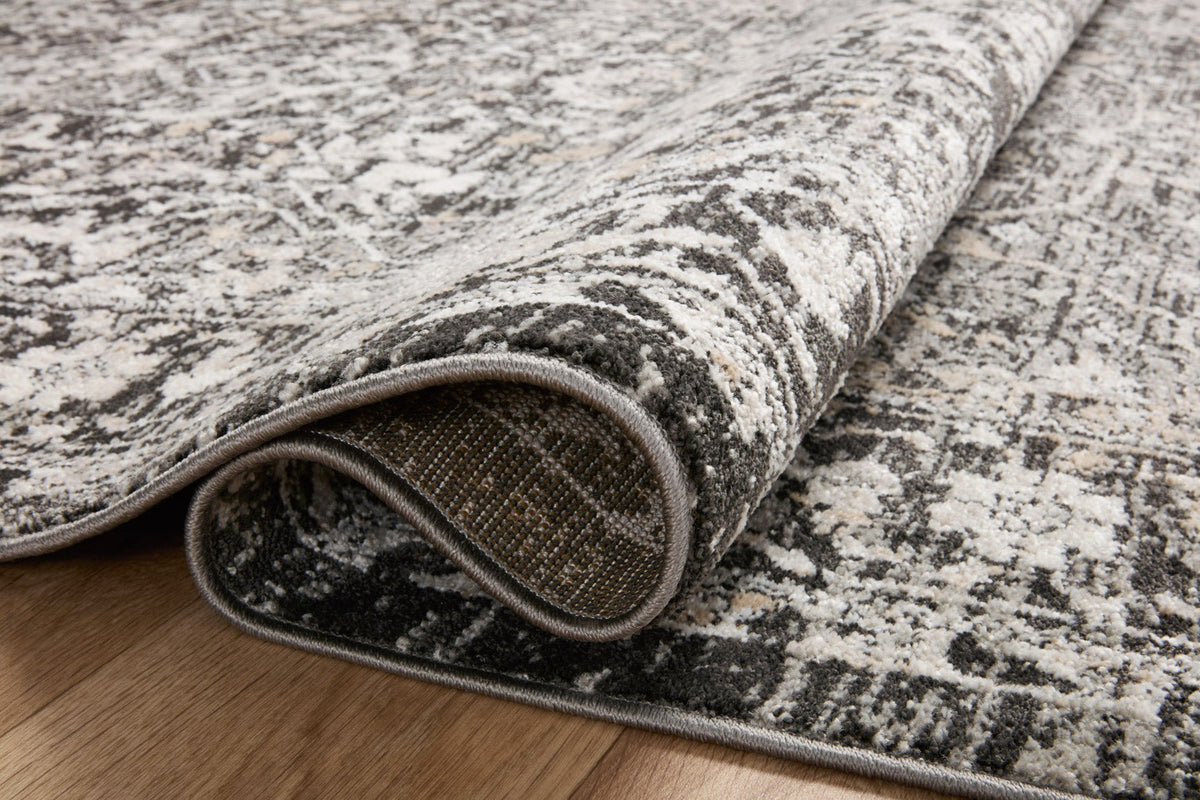 Odette Charcoal/Silver Rug – detail