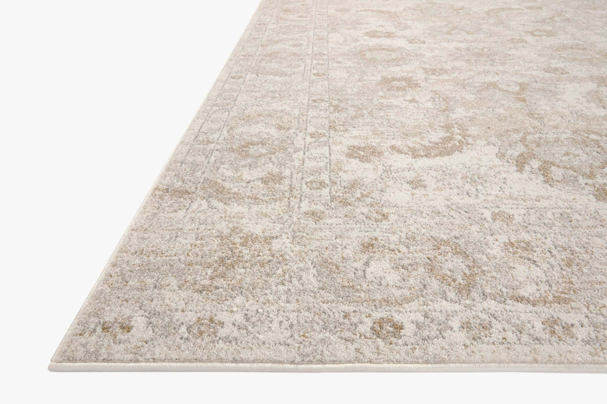 Odette Ivory/Beige Rug – corner detail