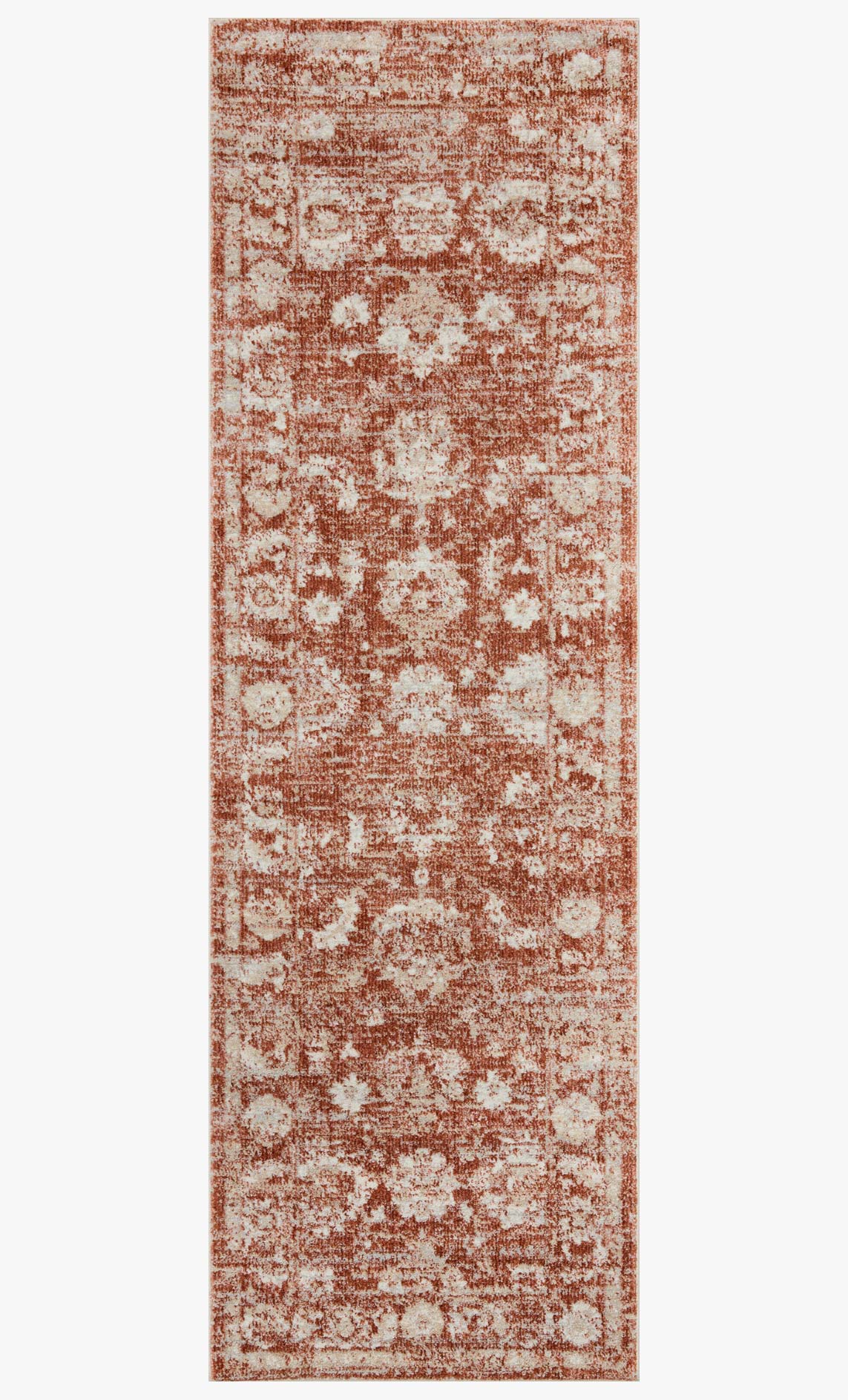 Odette Rust/Ivory Rug – detail