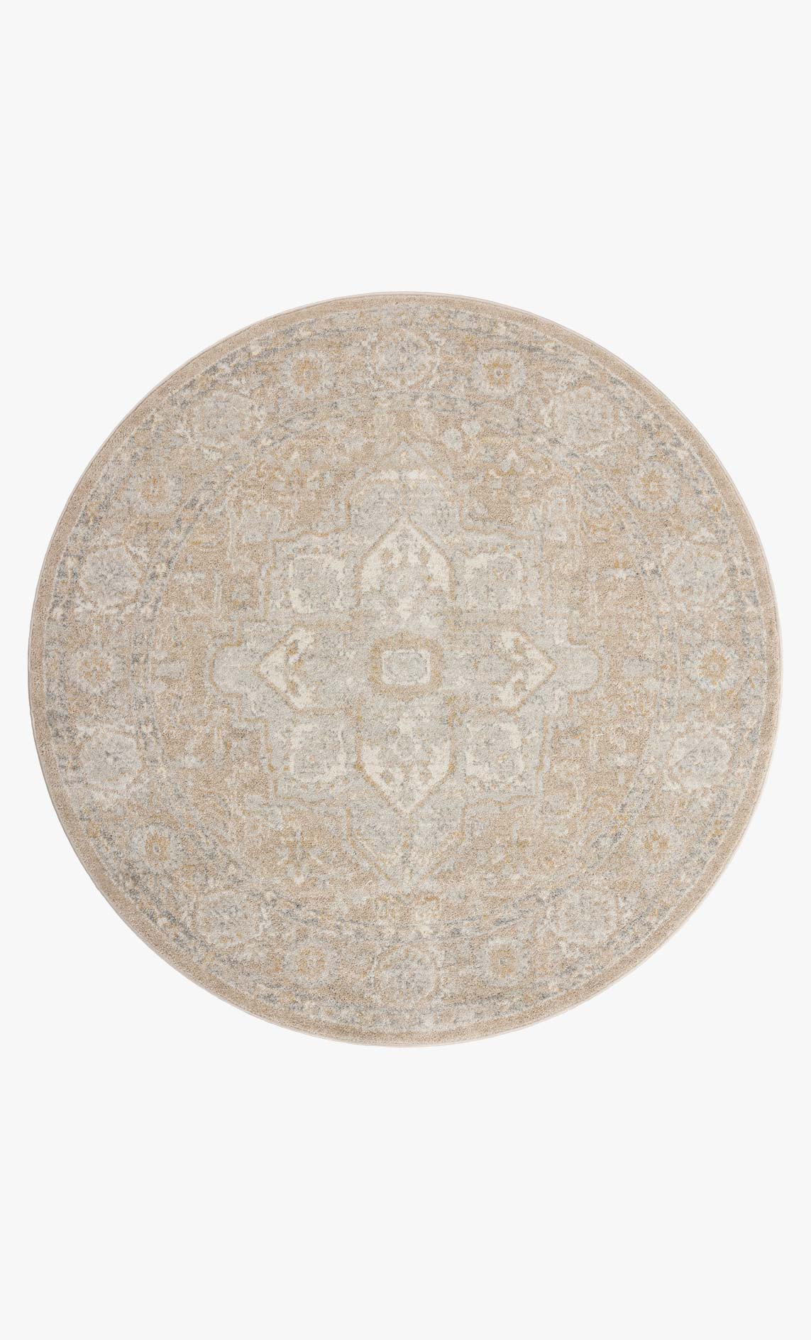 Odette Beige/Silver Rug – detail