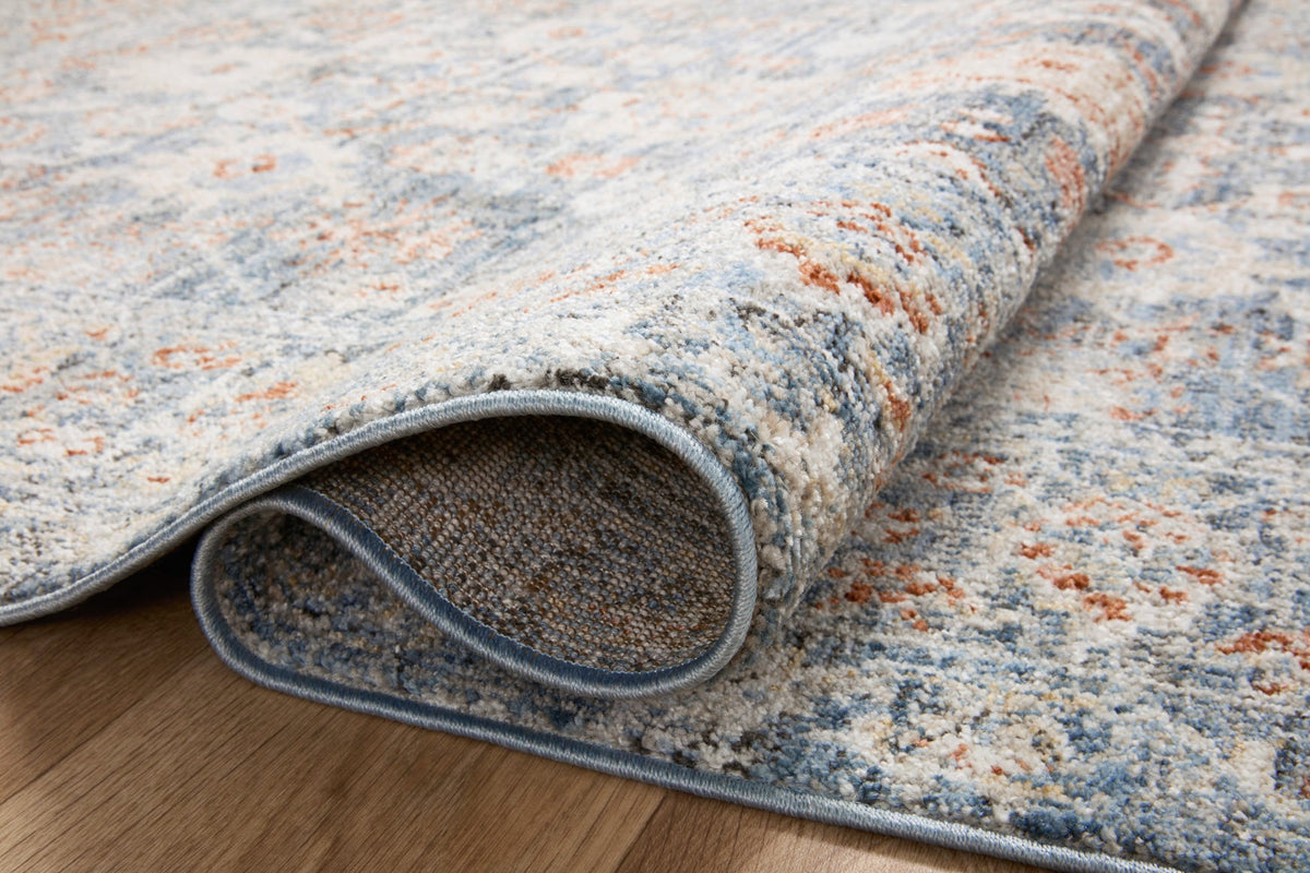Odette Sky/Rust Rug – detail