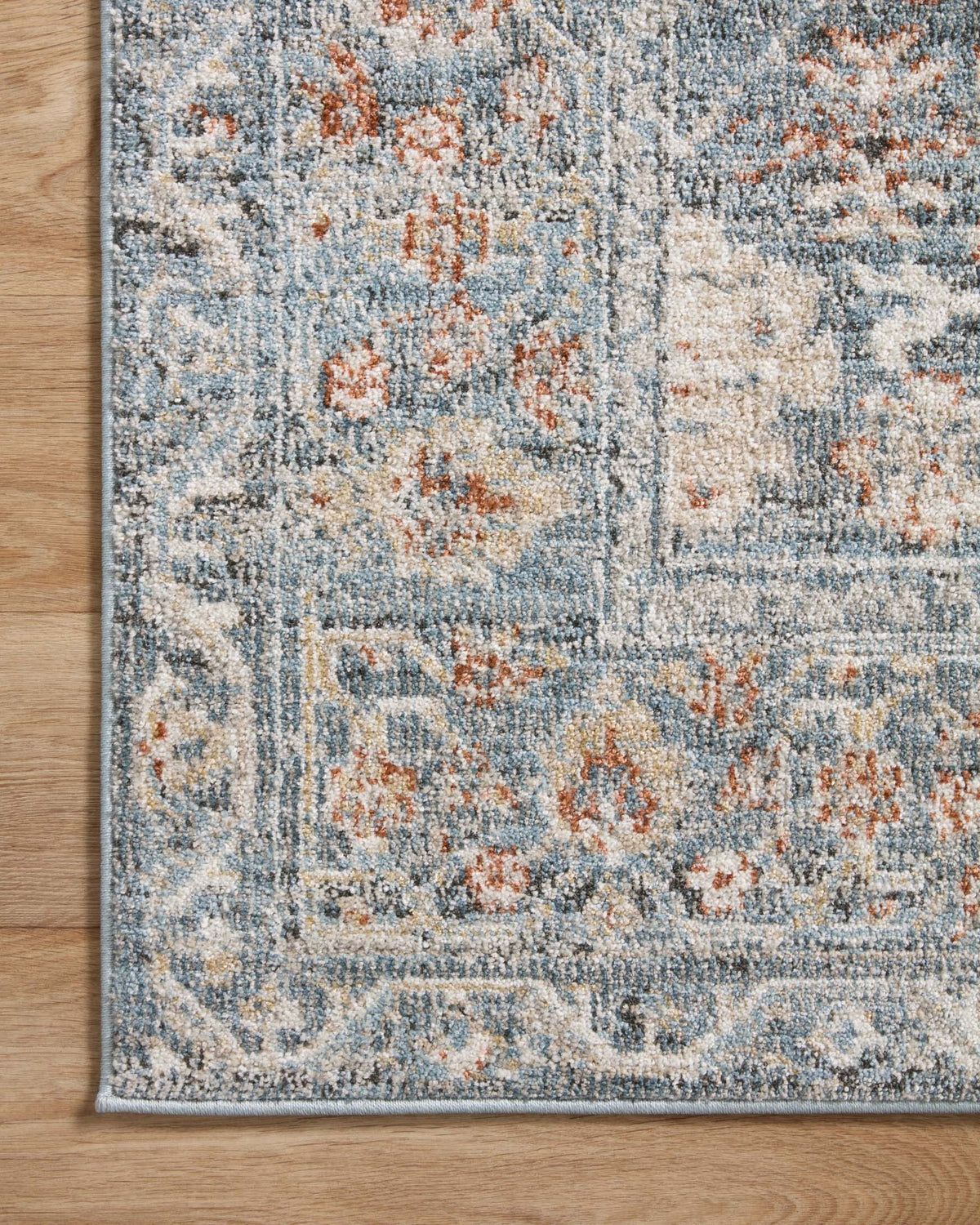 Odette Sky/Rust Rug – detail