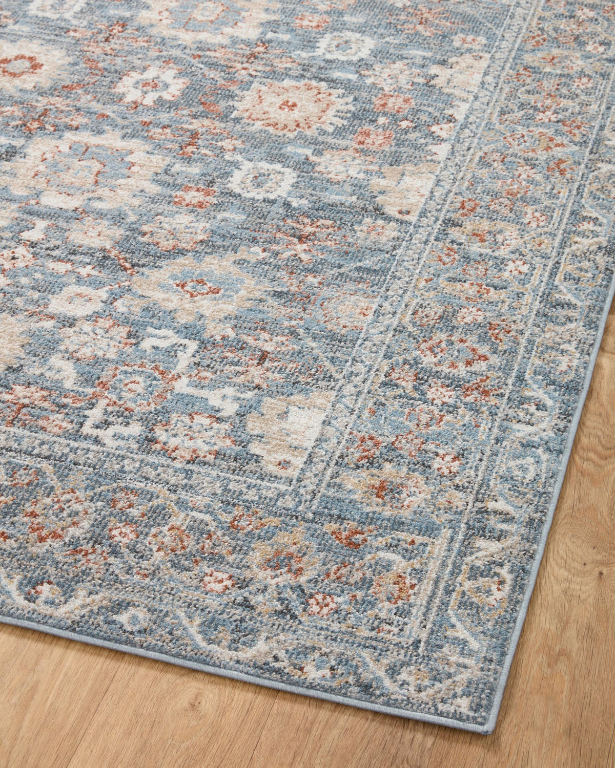 Odette Sky/Rust Rug – detail
