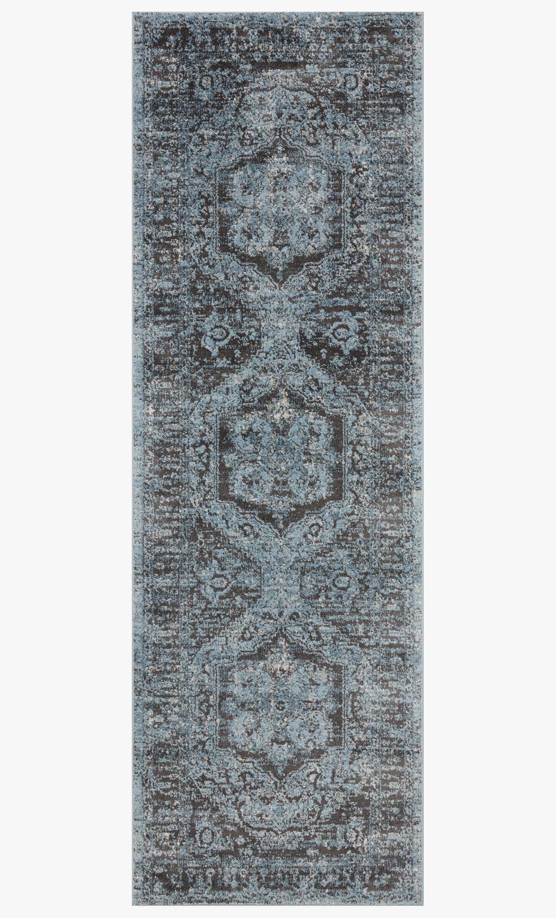Odette Sky/Charcoal Rug – detail