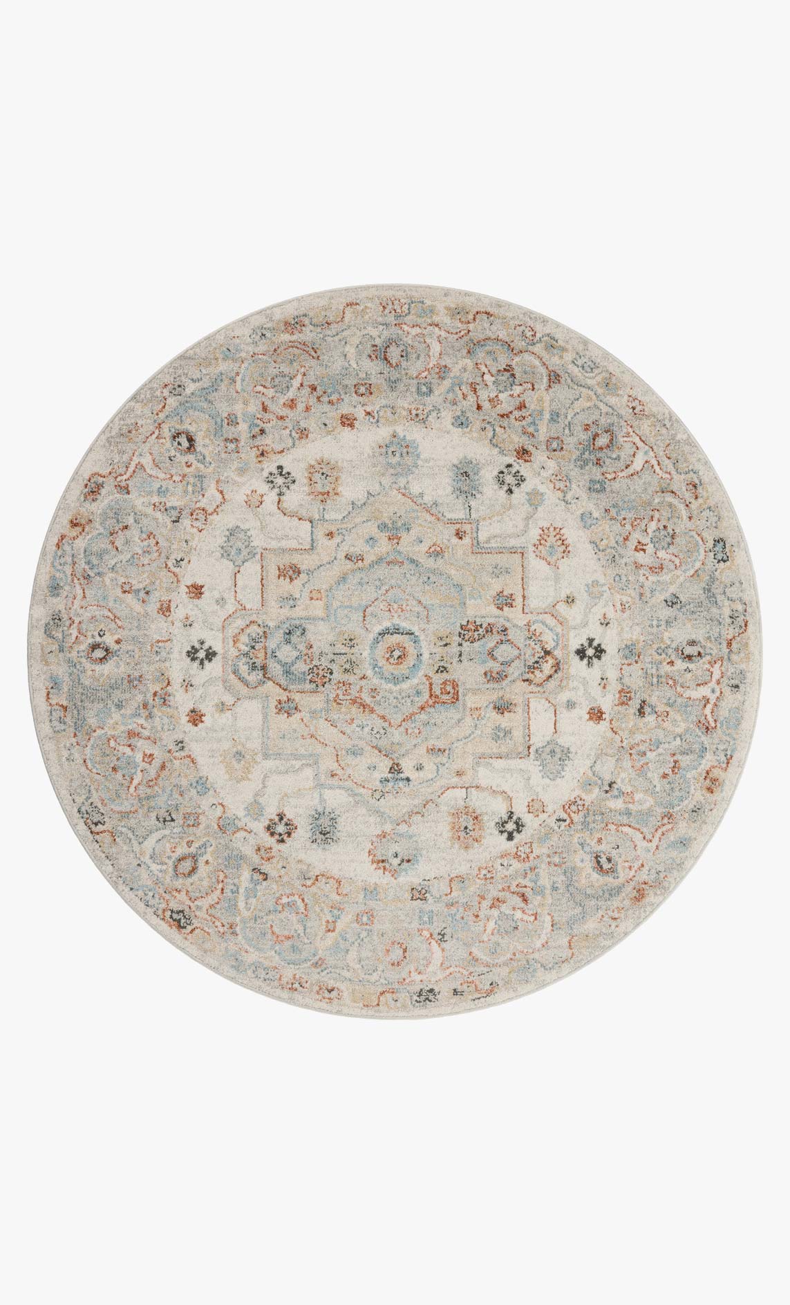 Odette Ivory/Multi Rug – detail